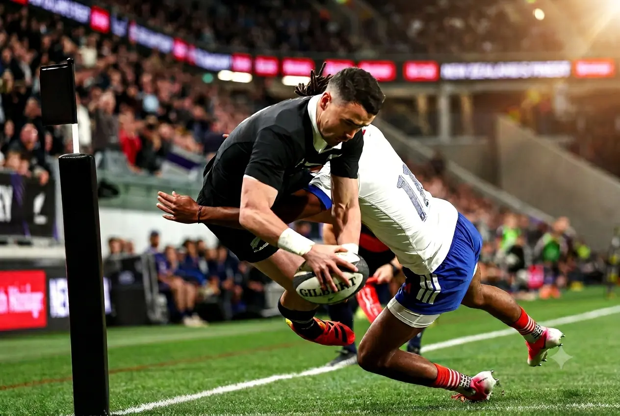 New Zealand Survives France Fightback in 34-32 Thriller