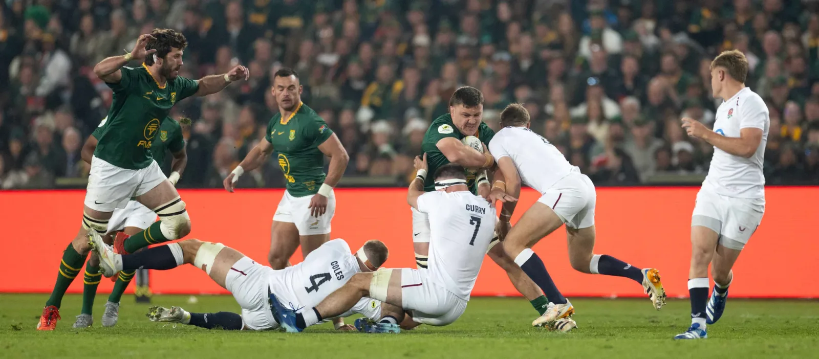 Springboks Team To Face Scotland: Ten Changes at Loftus