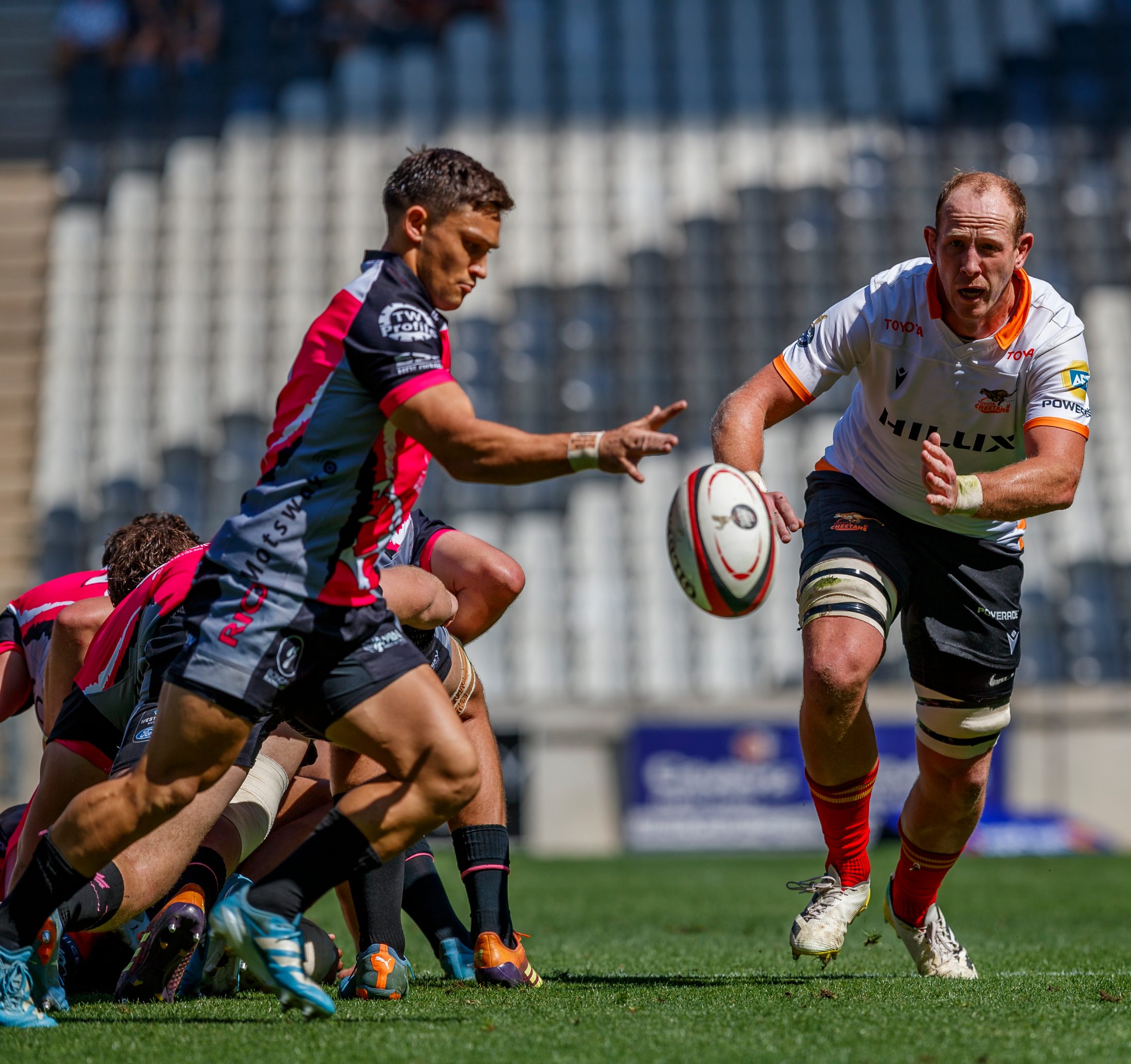 Pumas v Cheetahs, Currie Cup 2024 — match photography by Dirk Kotze