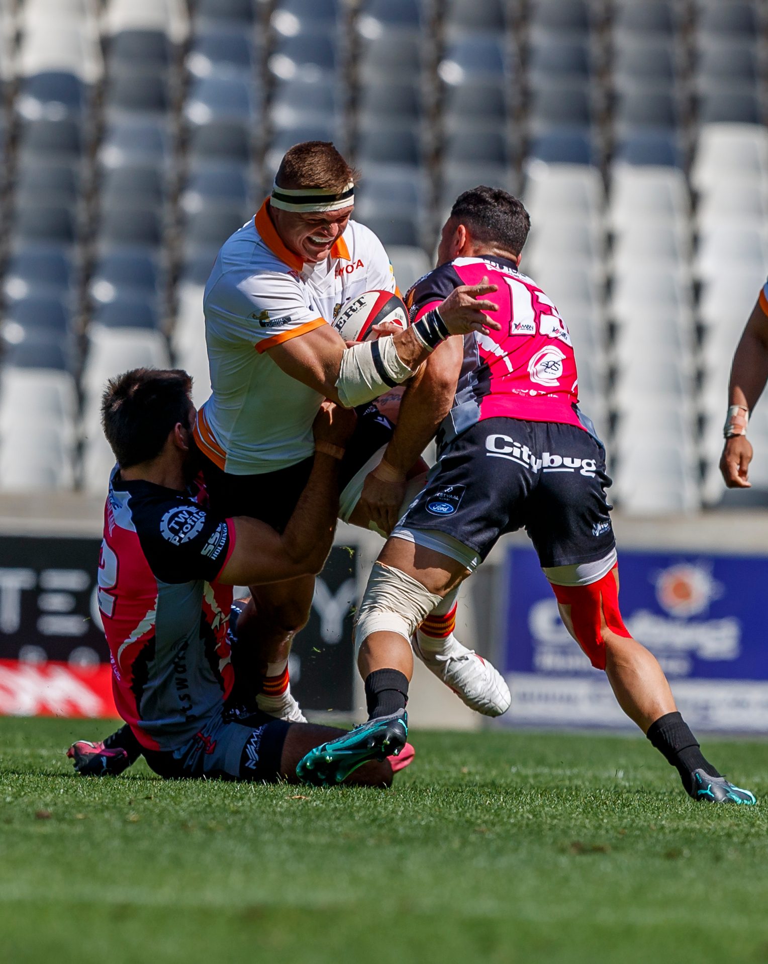 Pumas v Cheetahs, Currie Cup 2024 — match photography by Dirk Kotze