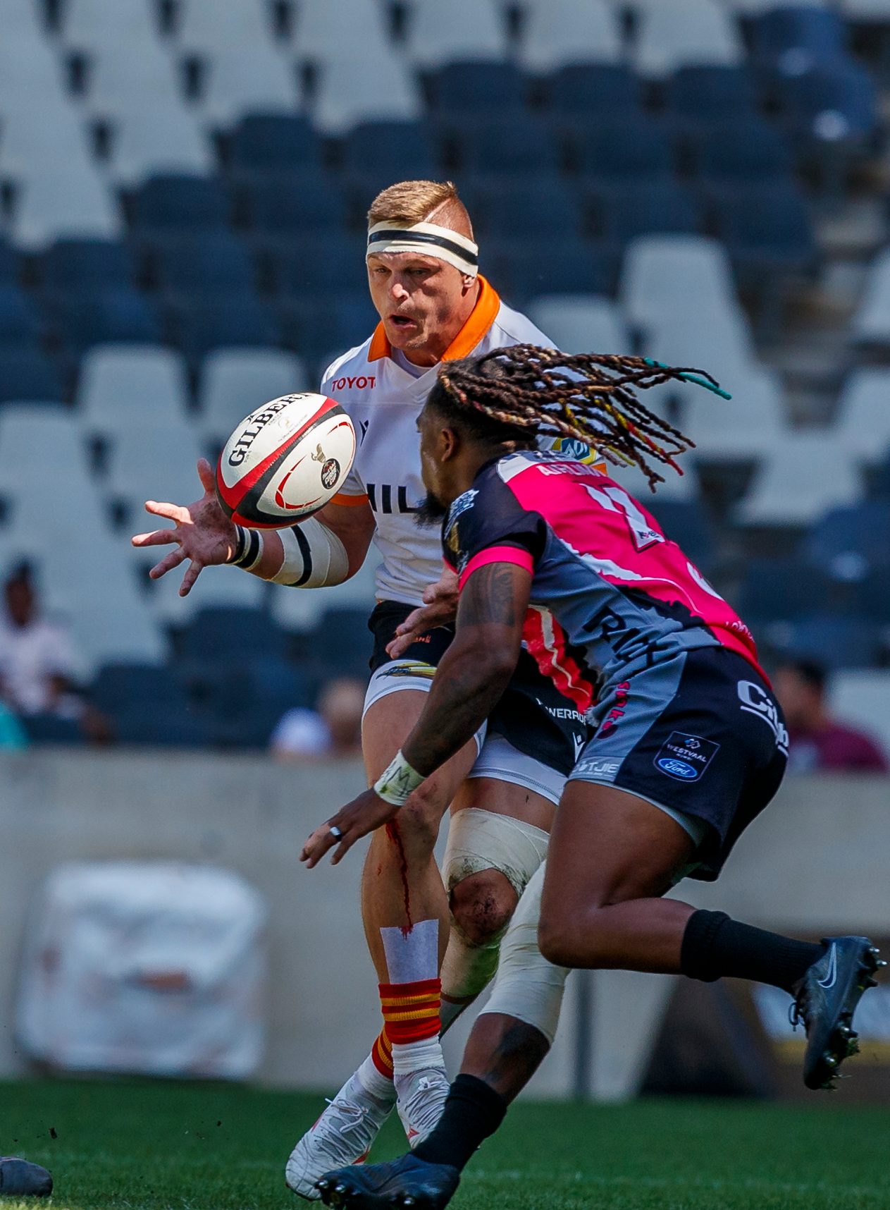 Pumas v Cheetahs, Currie Cup 2024 — match photography by Dirk Kotze