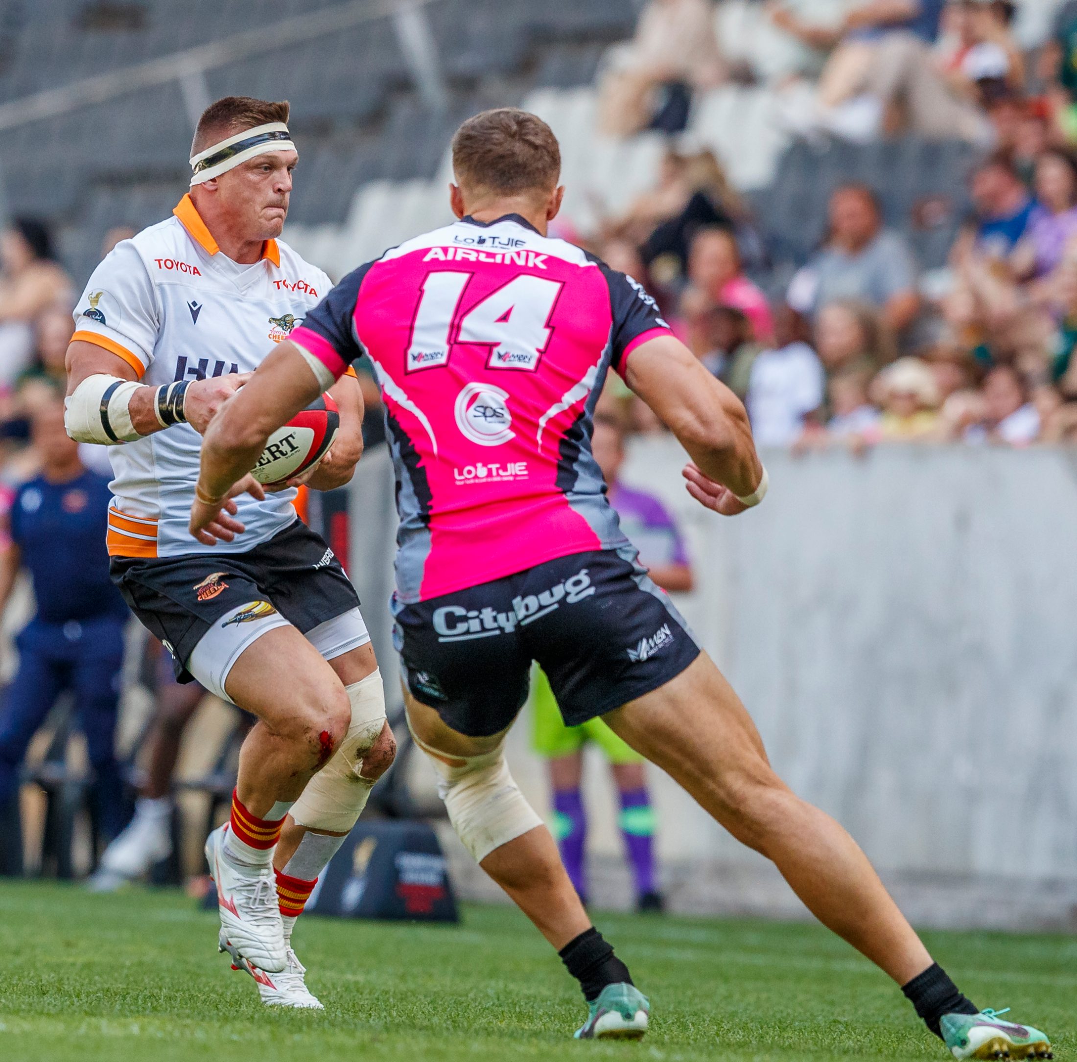 Pumas v Cheetahs, Currie Cup 2024 — match photography by Dirk Kotze