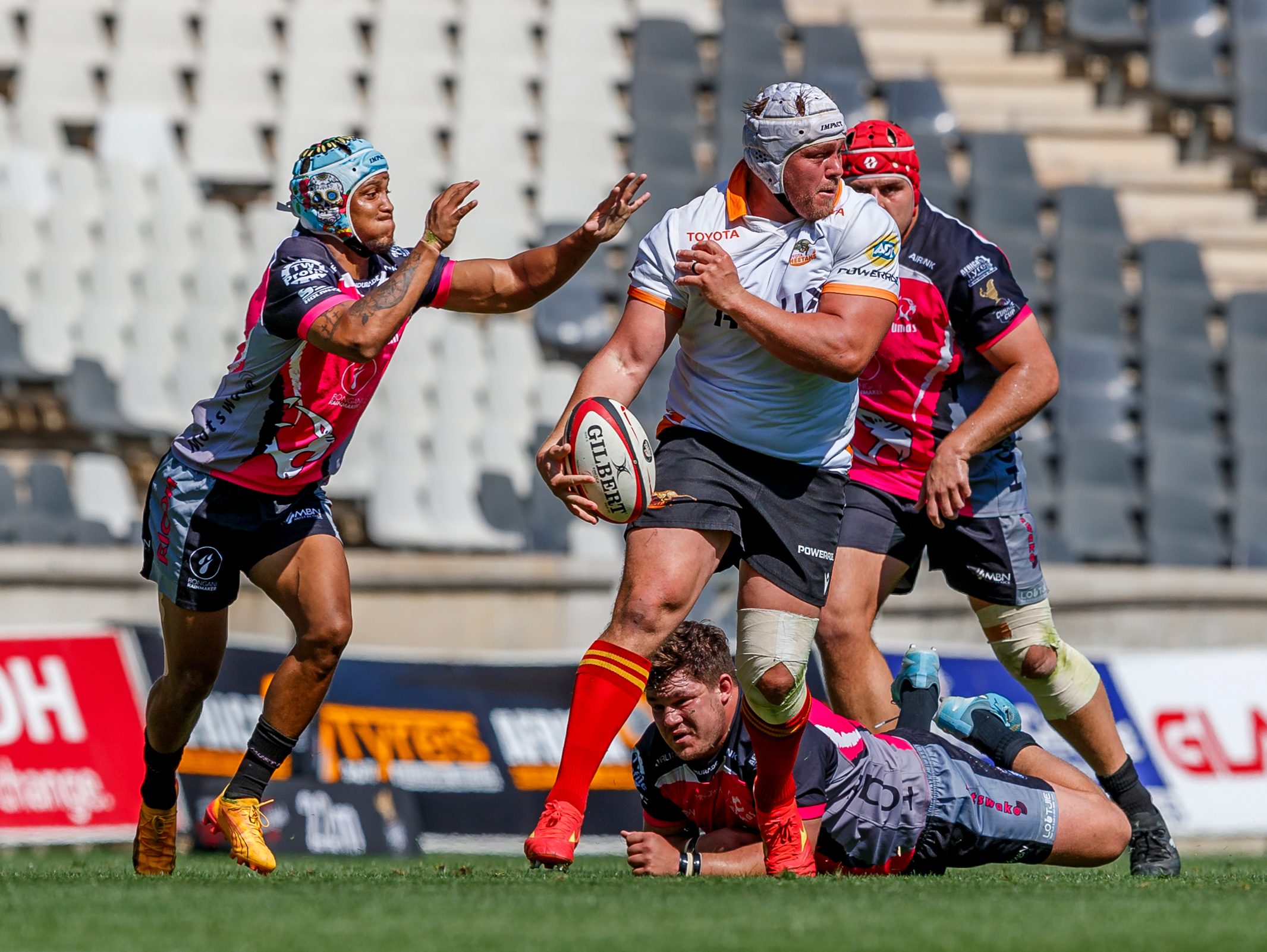 Pumas v Cheetahs, Currie Cup 2024 — match photography by Dirk Kotze