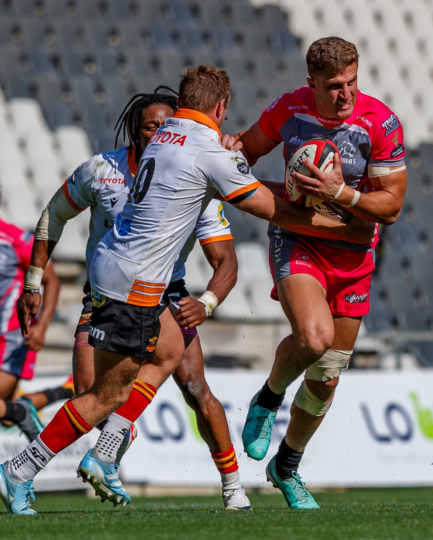 Pumas v Cheetahs, Currie Cup 2024 — match photography by Dirk Kotze