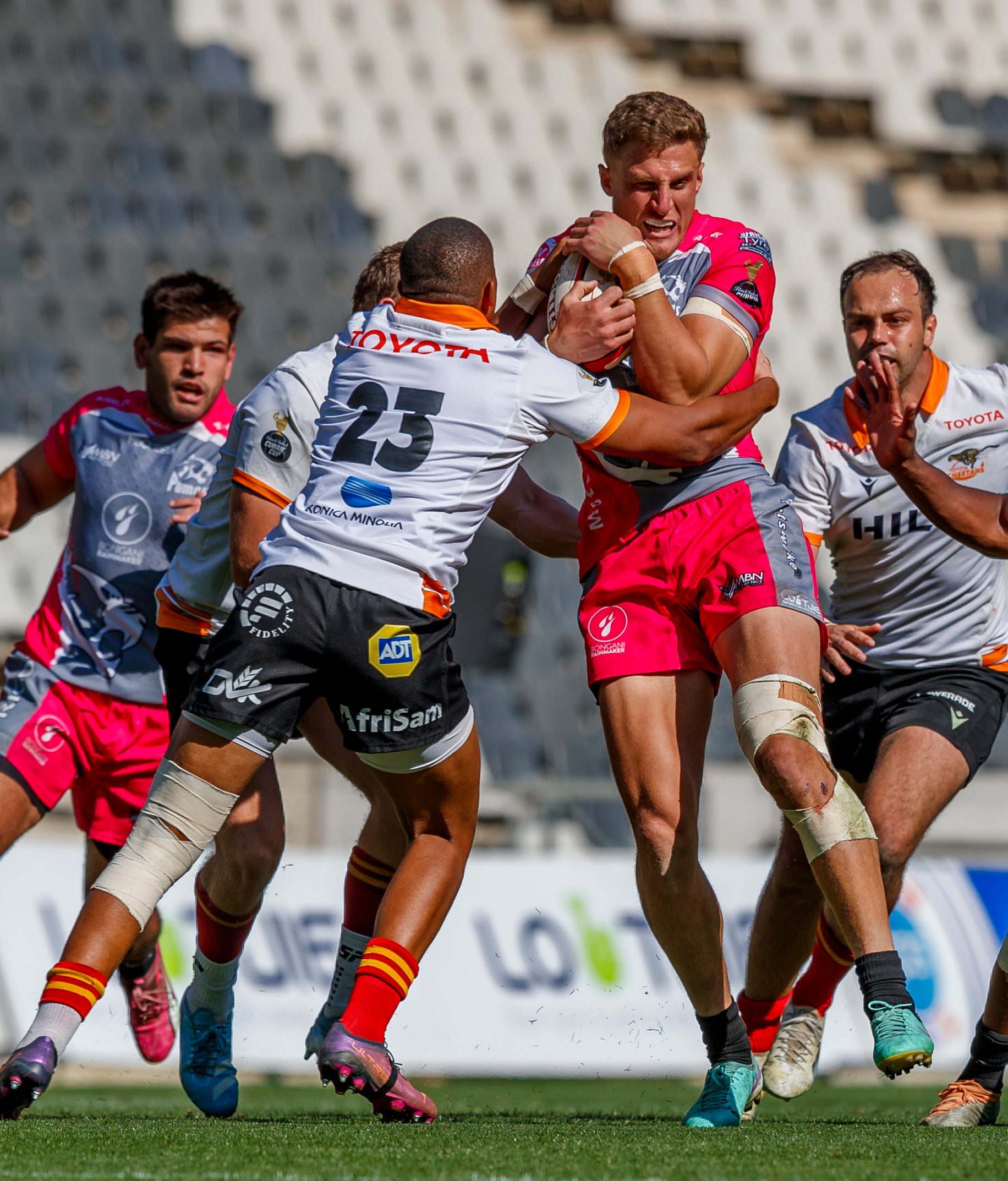 Pumas v Cheetahs, Currie Cup 2024 — match photography by Dirk Kotze
