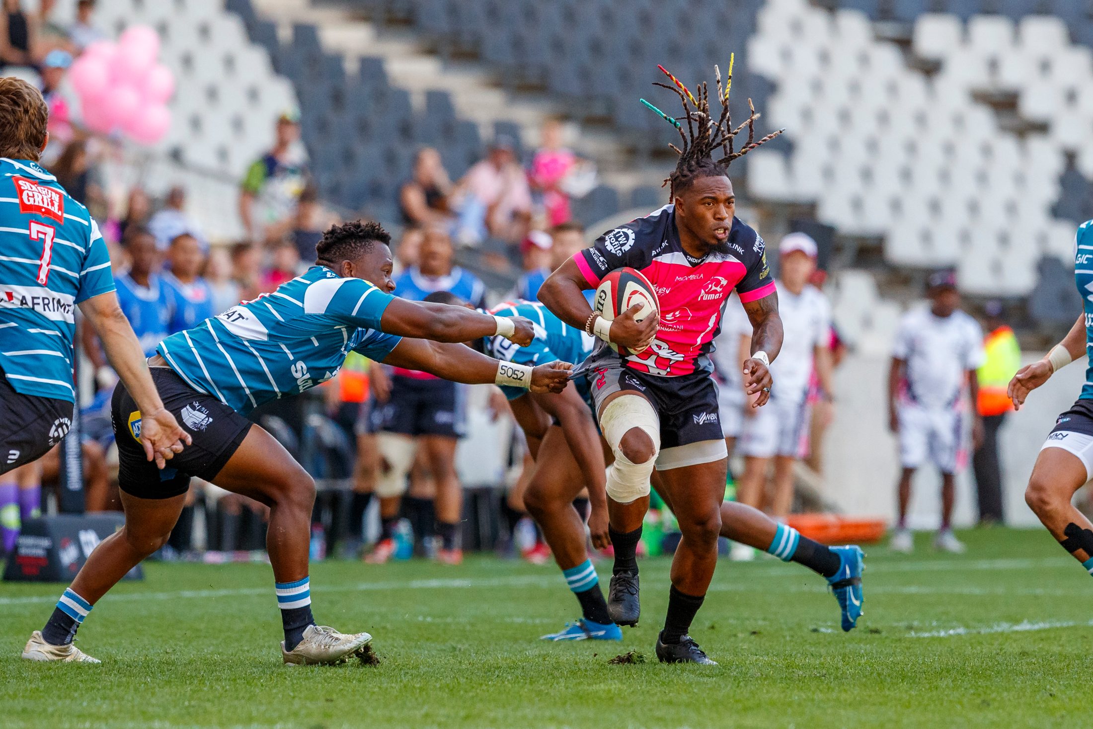 Pumas v Griquas, Currie Cup 2024 — match photography by Dirk Kotze
