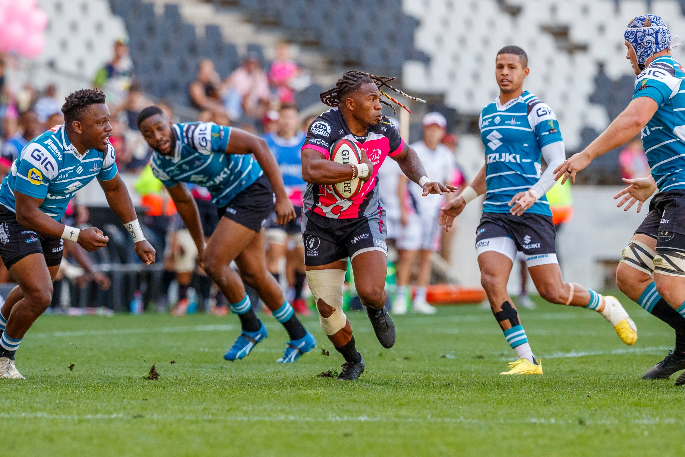 Pumas v Griquas, Currie Cup 2024 — match photography by Dirk Kotze