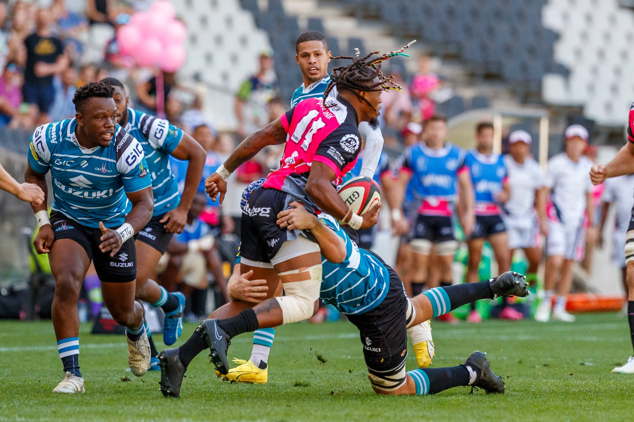 Pumas v Griquas, Currie Cup 2024 — match photography by Dirk Kotze