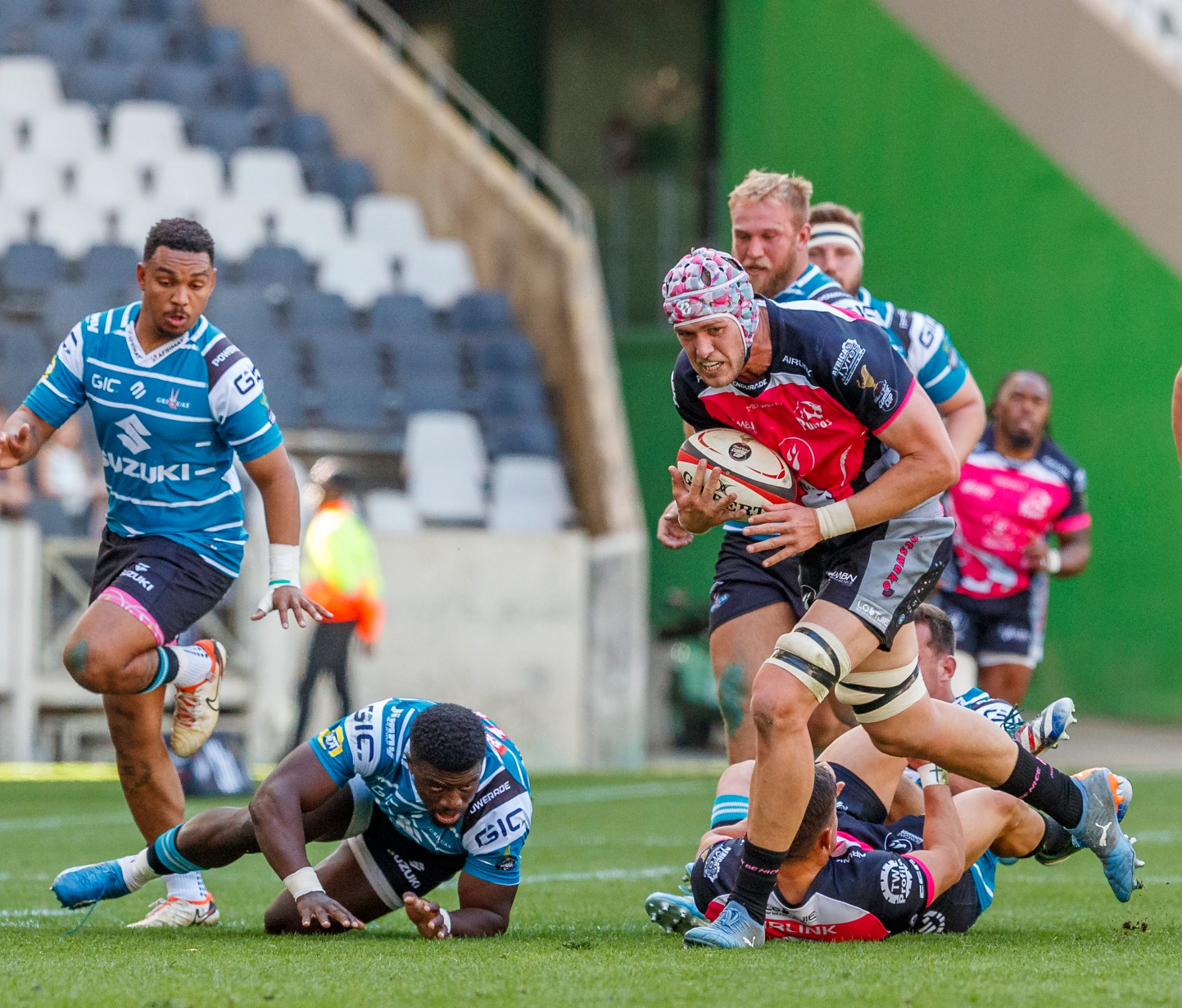 Pumas v Griquas, Currie Cup 2024 — match photography by Dirk Kotze