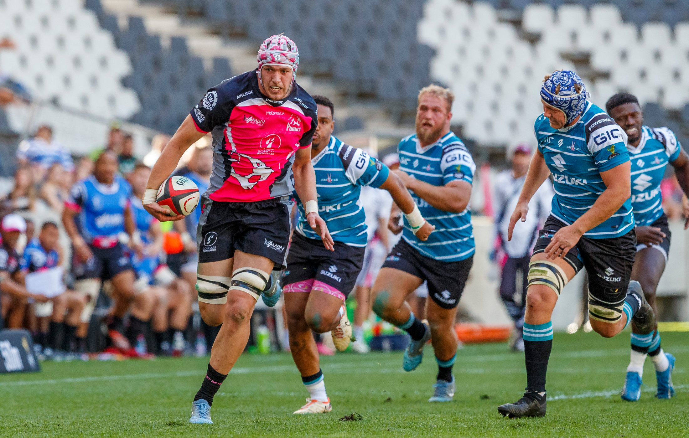 Pumas v Griquas, Currie Cup 2024 — match photography by Dirk Kotze