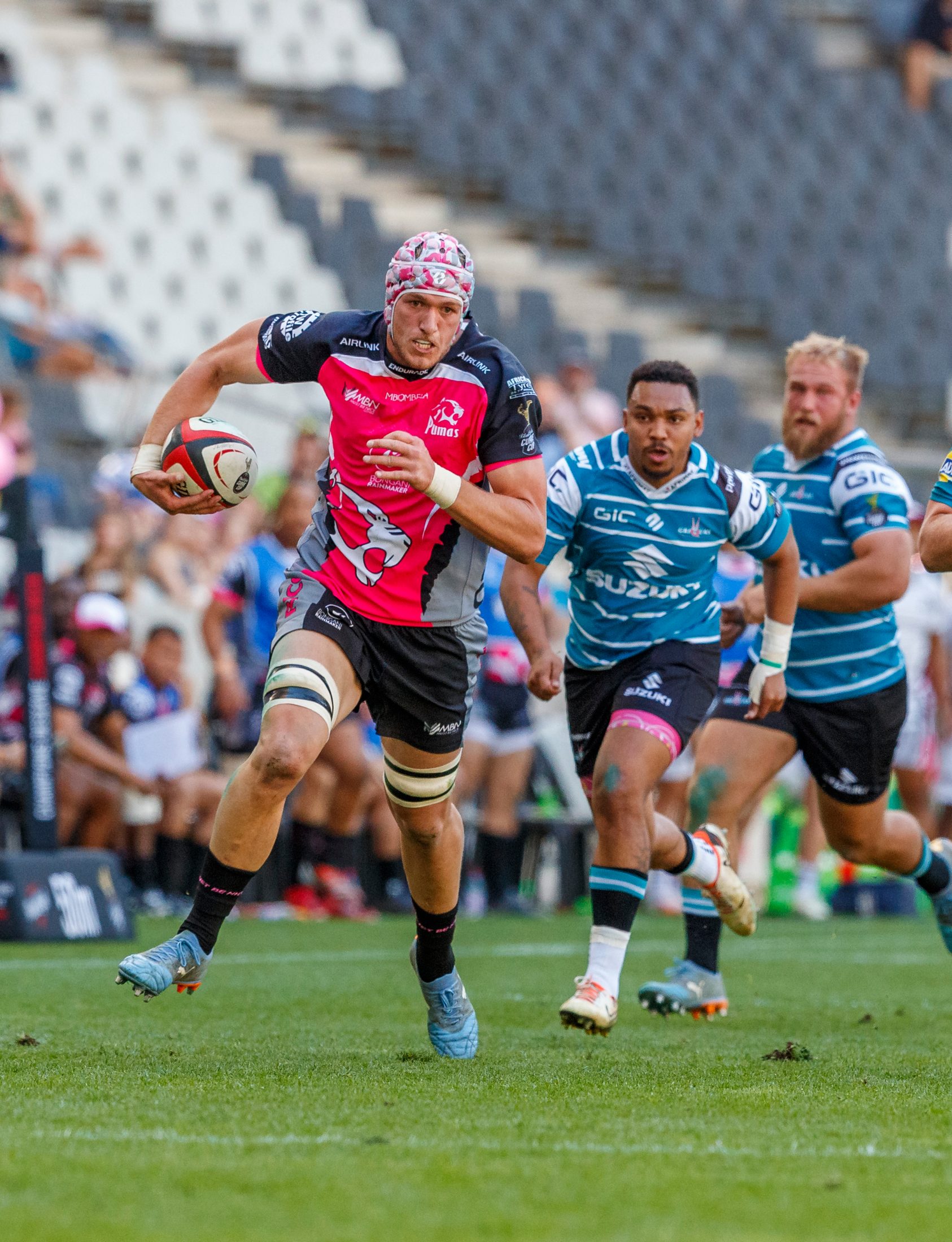 Pumas v Griquas, Currie Cup 2024 — match photography by Dirk Kotze