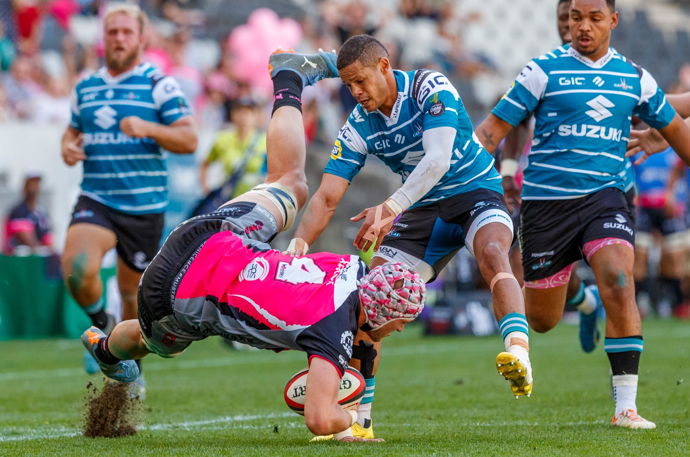 Pumas v Griquas, Currie Cup 2024 — match photography by Dirk Kotze