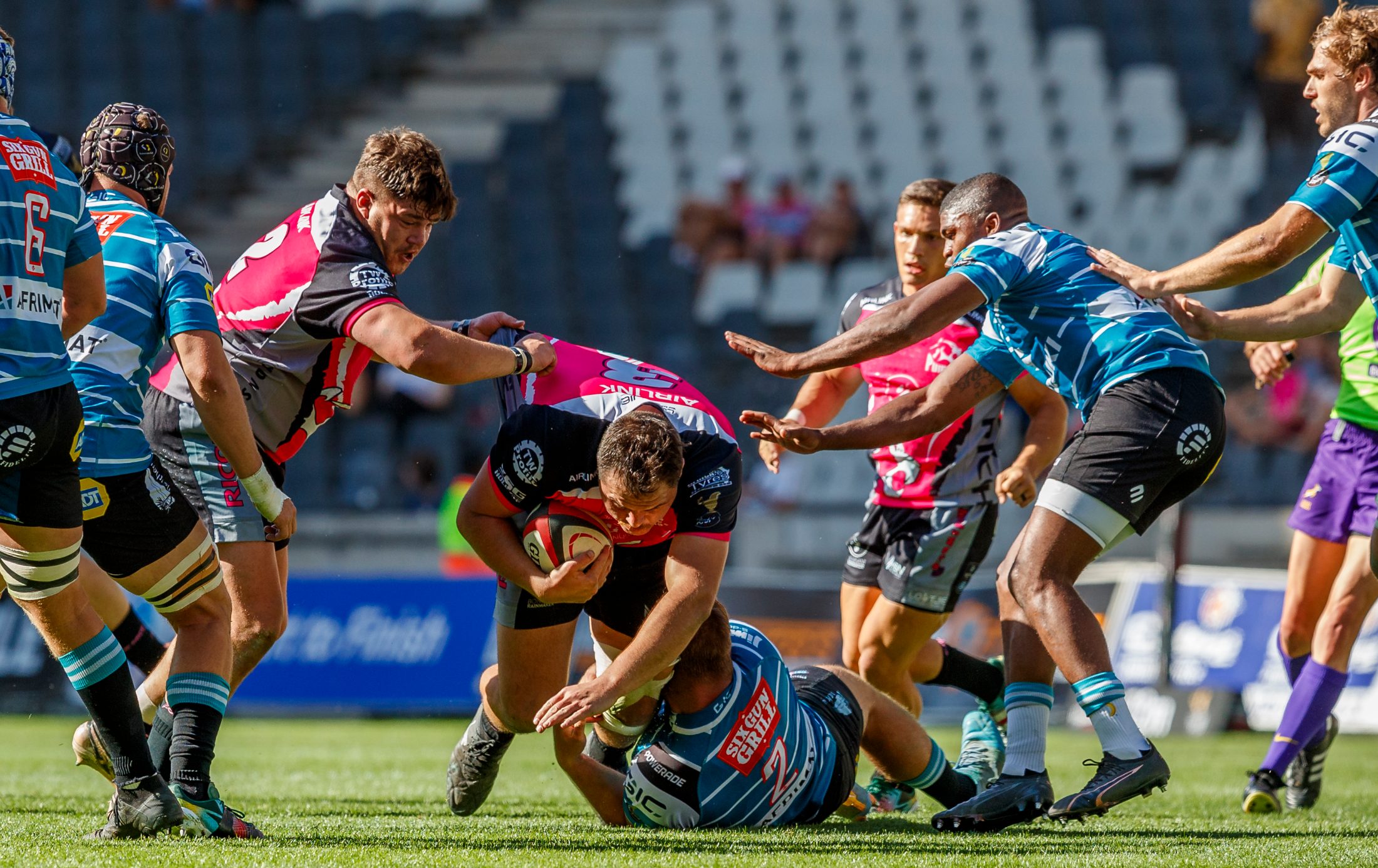 Pumas v Griquas, Currie Cup 2024 — match photography by Dirk Kotze