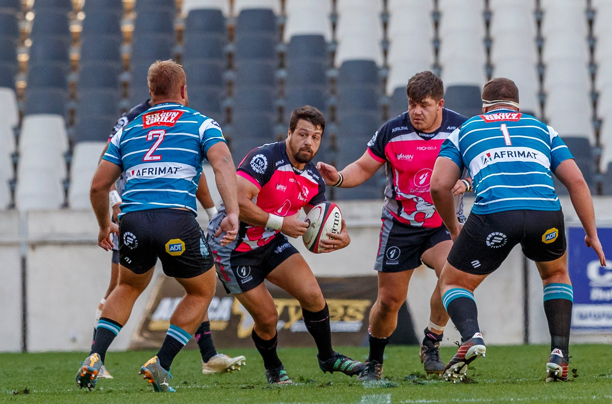 Pumas v Griquas, Currie Cup 2024 — match photography by Dirk Kotze