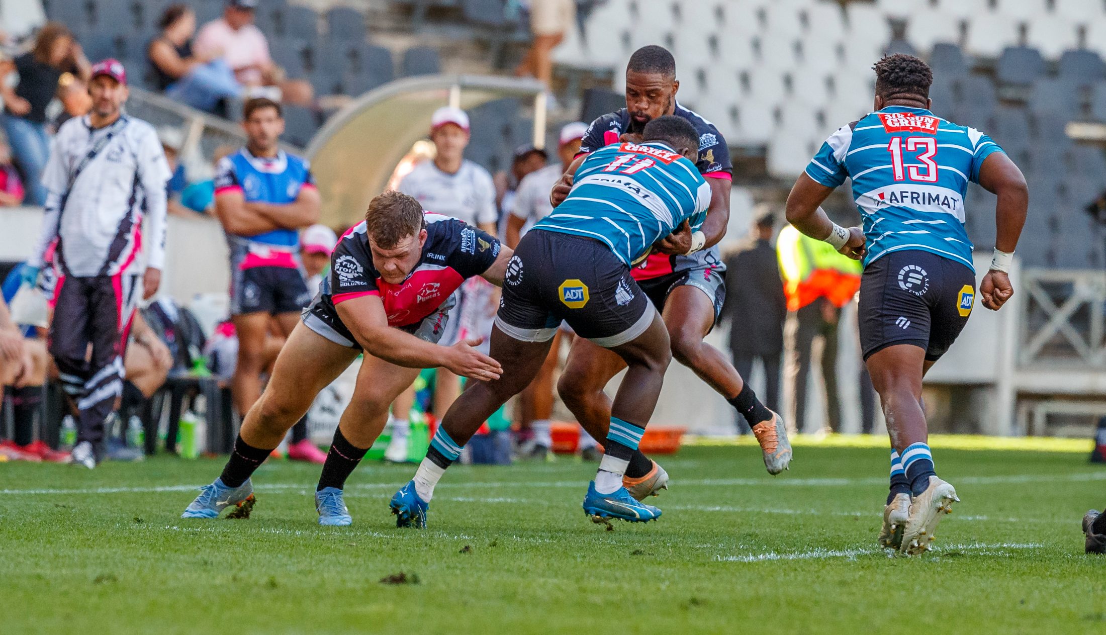 Pumas v Griquas, Currie Cup 2024 — match photography by Dirk Kotze