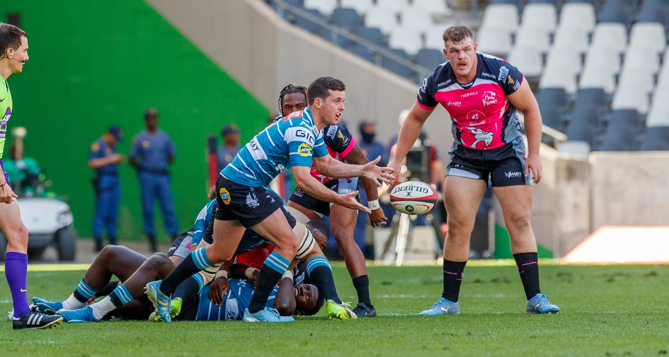 Pumas v Griquas, Currie Cup 2024 — match photography by Dirk Kotze