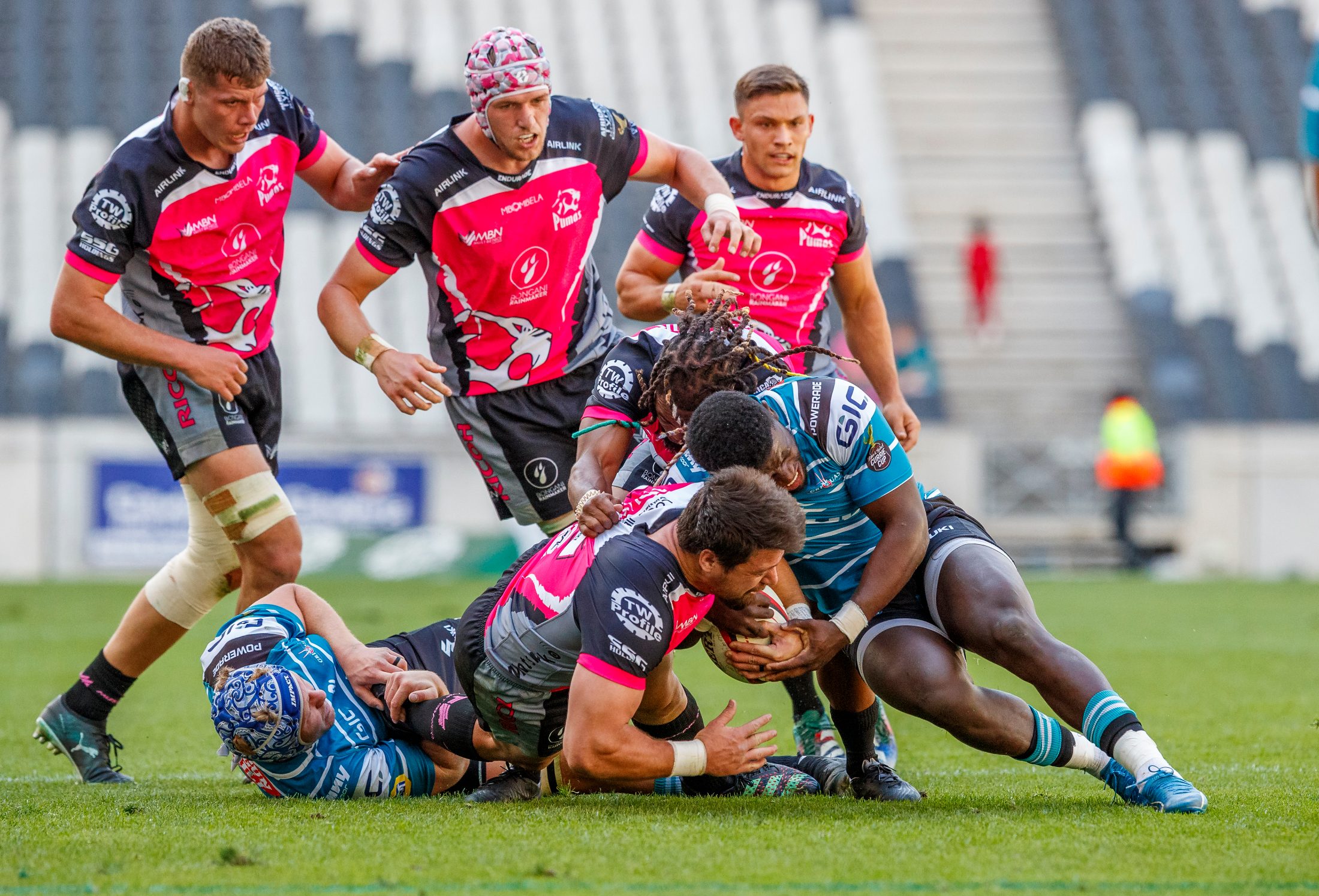 Pumas v Griquas, Currie Cup 2024 — match photography by Dirk Kotze
