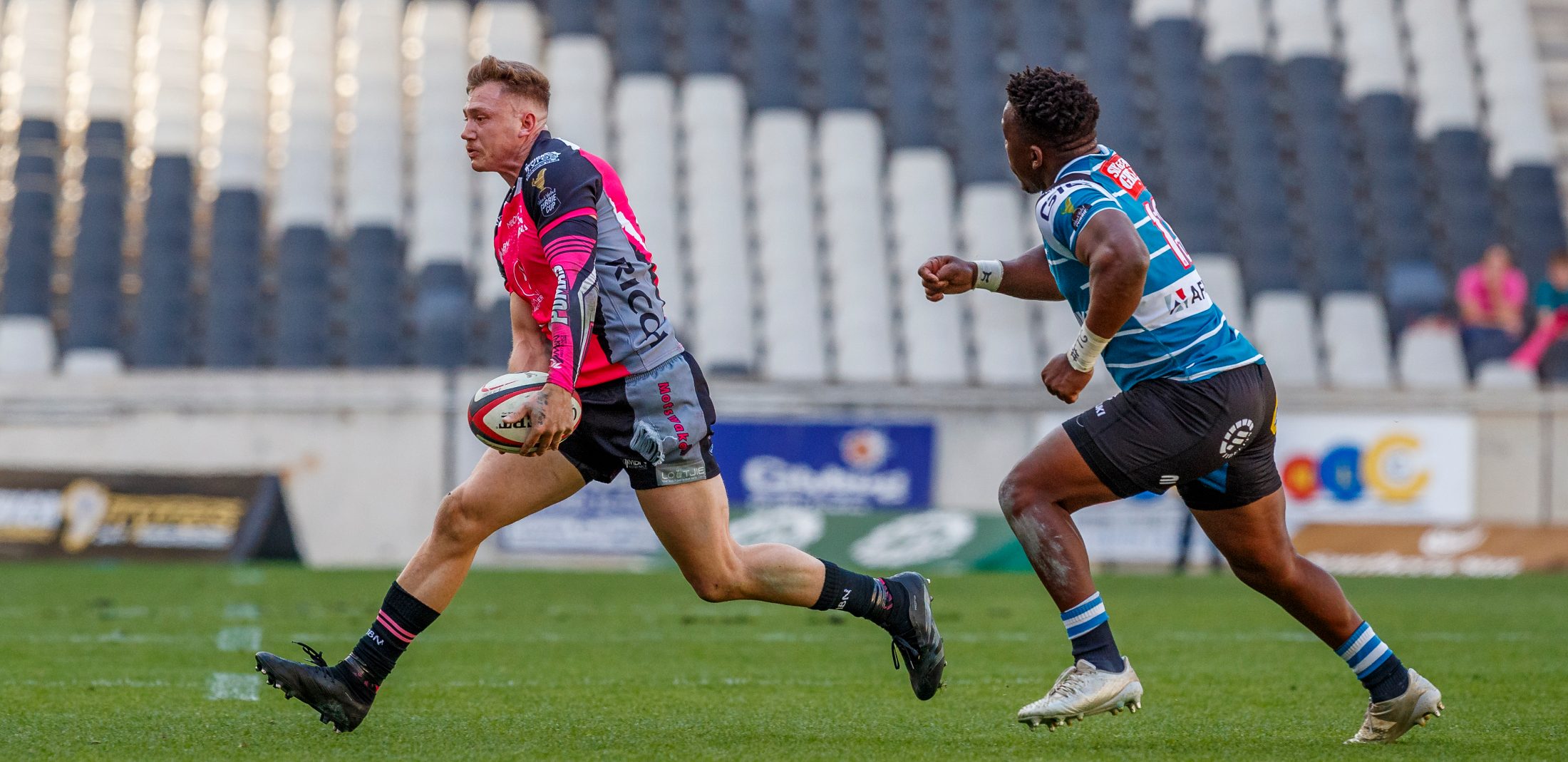 Pumas v Griquas, Currie Cup 2024 — match photography by Dirk Kotze