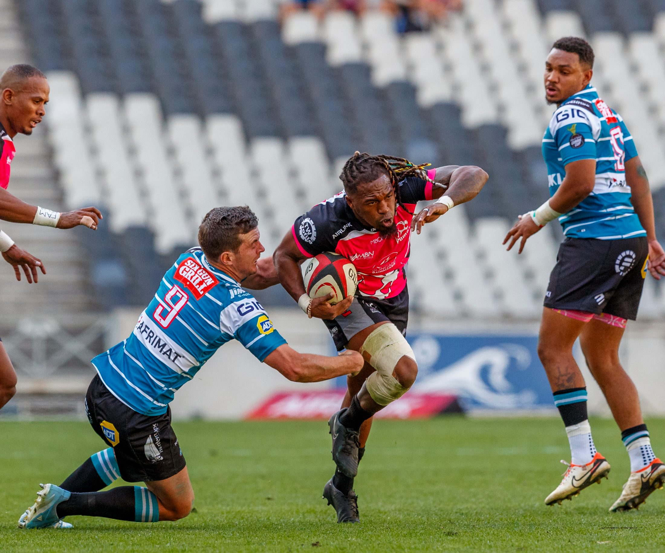 Pumas v Griquas, Currie Cup 2024 — match photography by Dirk Kotze