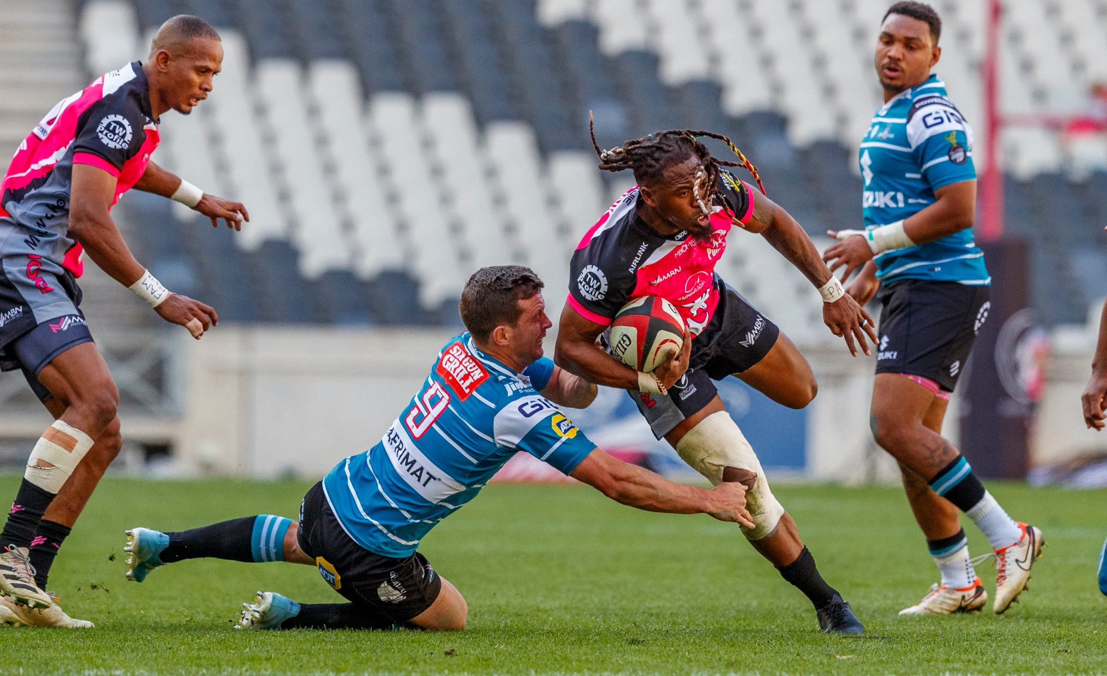 Pumas v Griquas, Currie Cup 2024 — match photography by Dirk Kotze