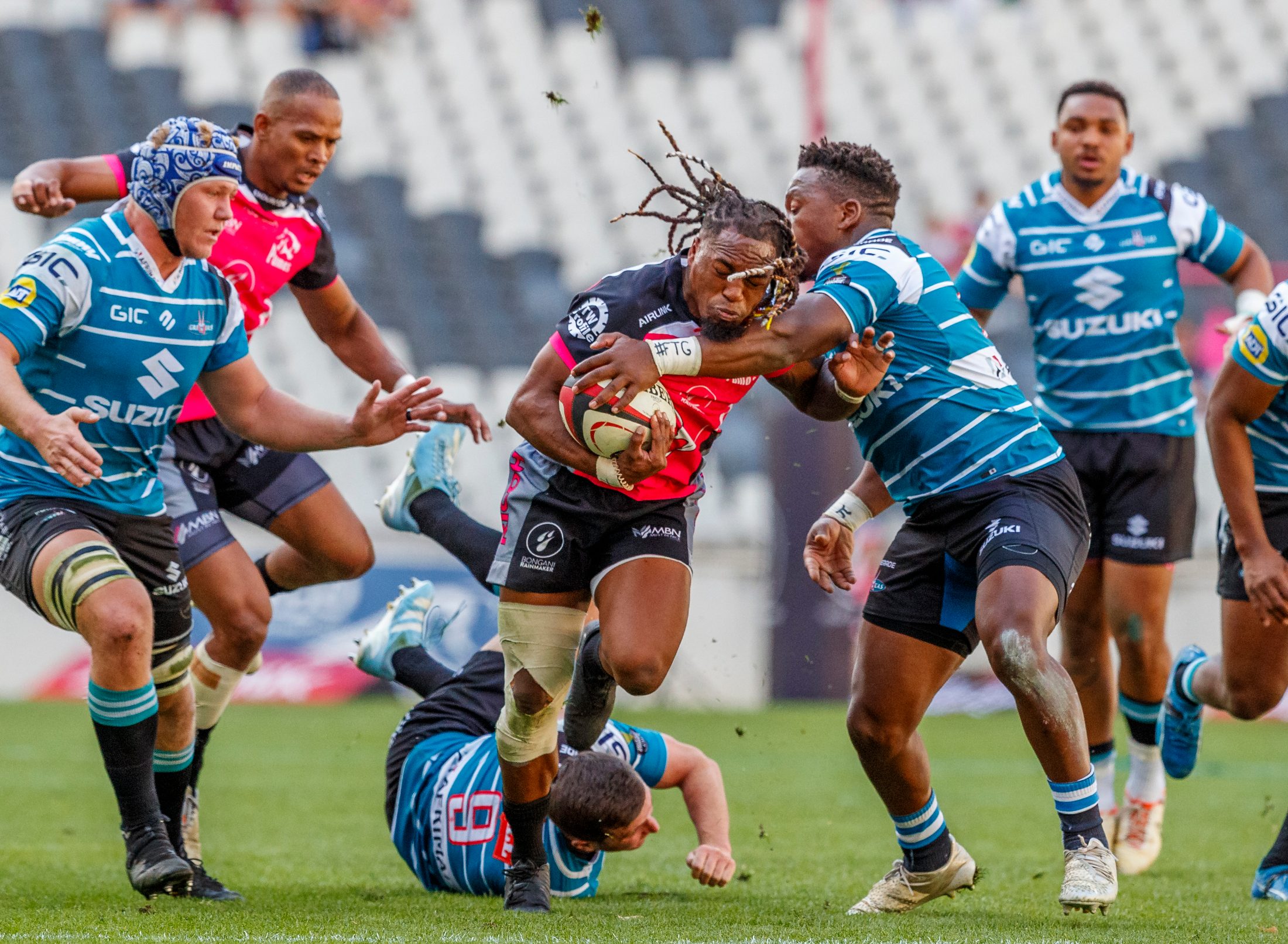 Pumas v Griquas, Currie Cup 2024 — match photography by Dirk Kotze