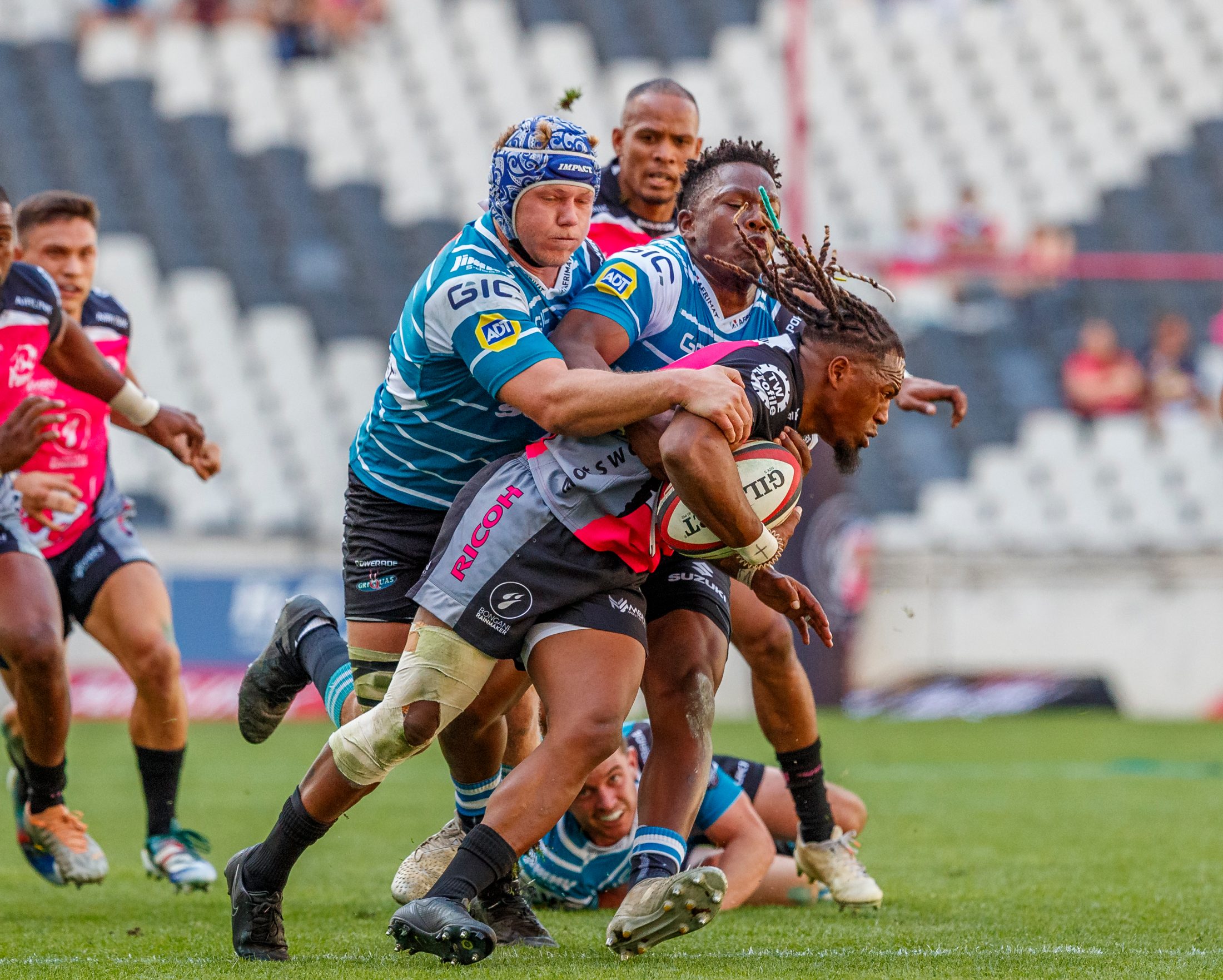 Pumas v Griquas, Currie Cup 2024 — match photography by Dirk Kotze