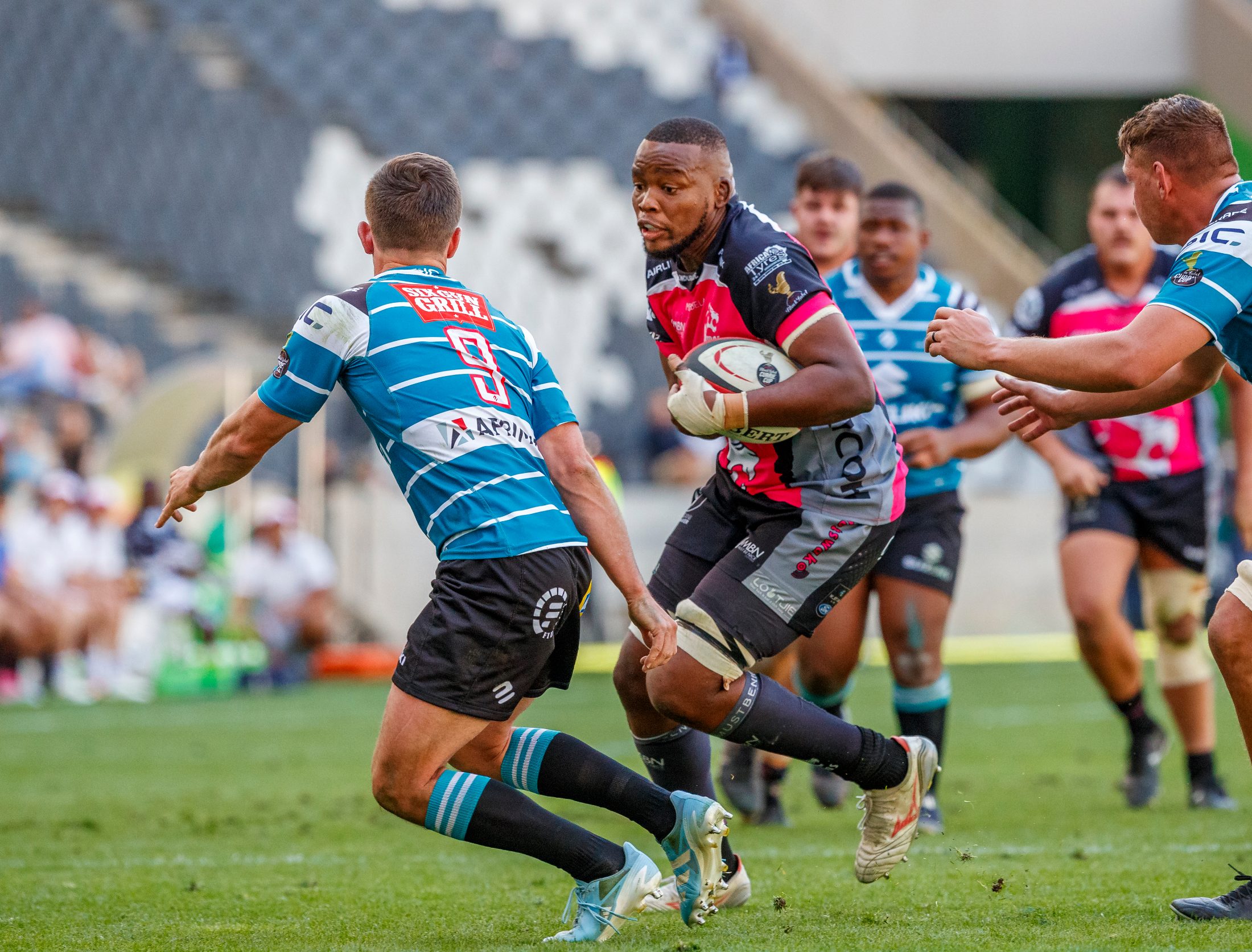 Pumas v Griquas, Currie Cup 2024 — match photography by Dirk Kotze