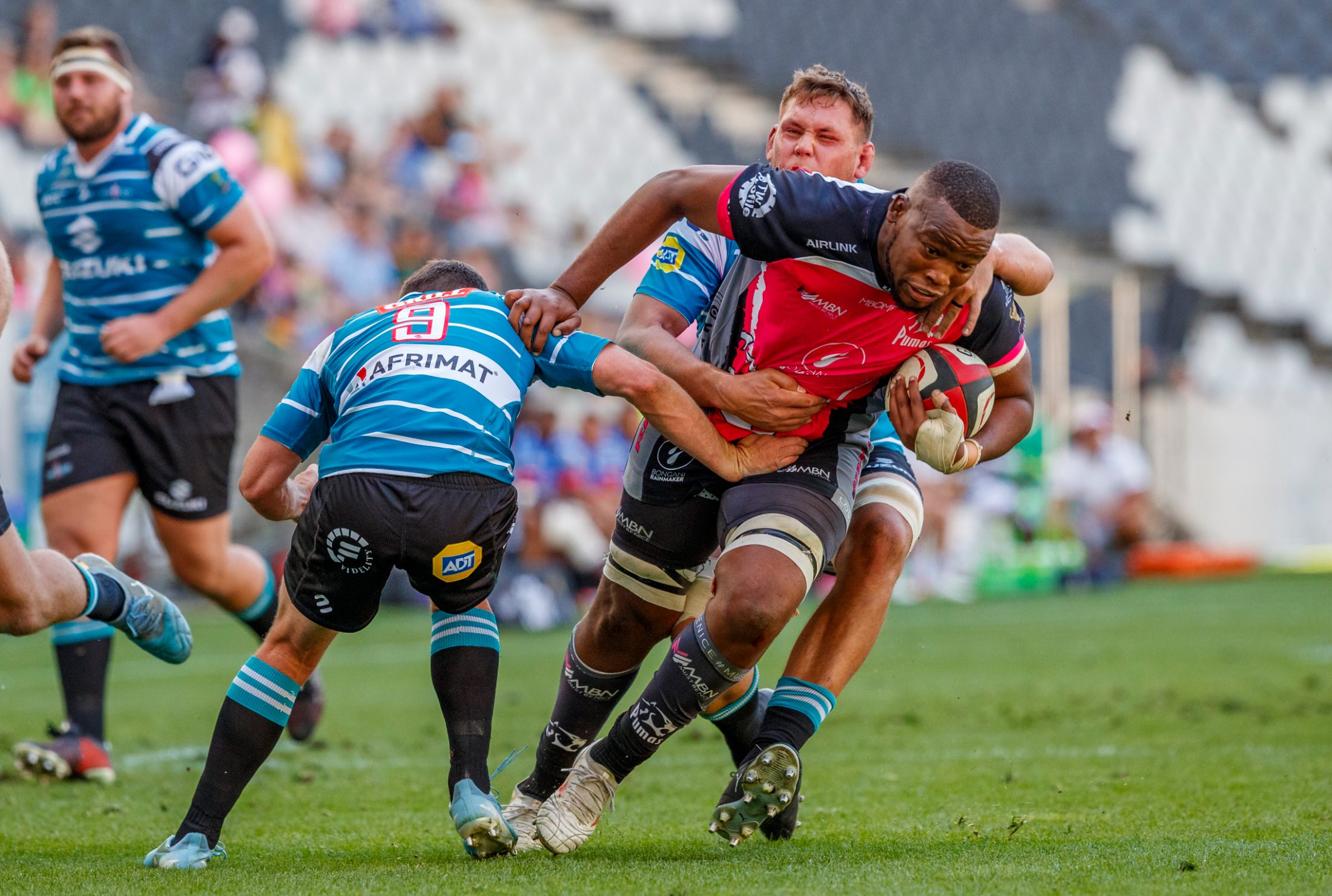 Pumas v Griquas, Currie Cup 2024 — match photography by Dirk Kotze