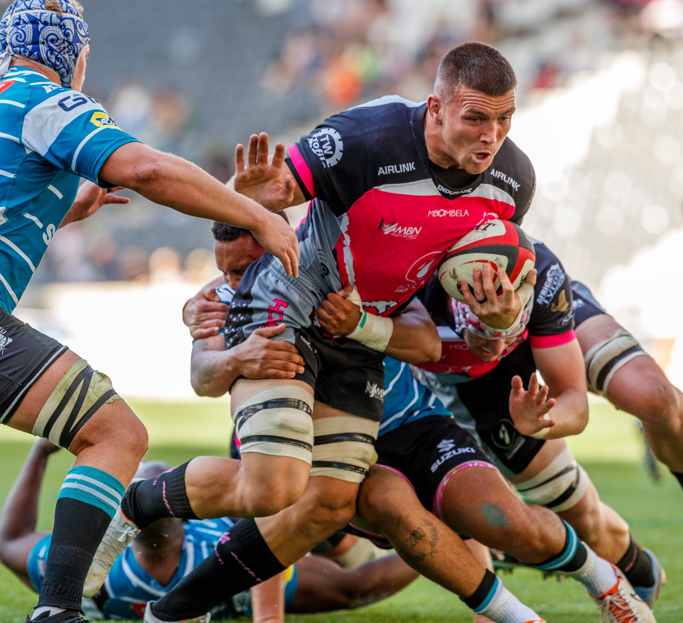 Pumas v Griquas, Currie Cup 2024 — match photography by Dirk Kotze