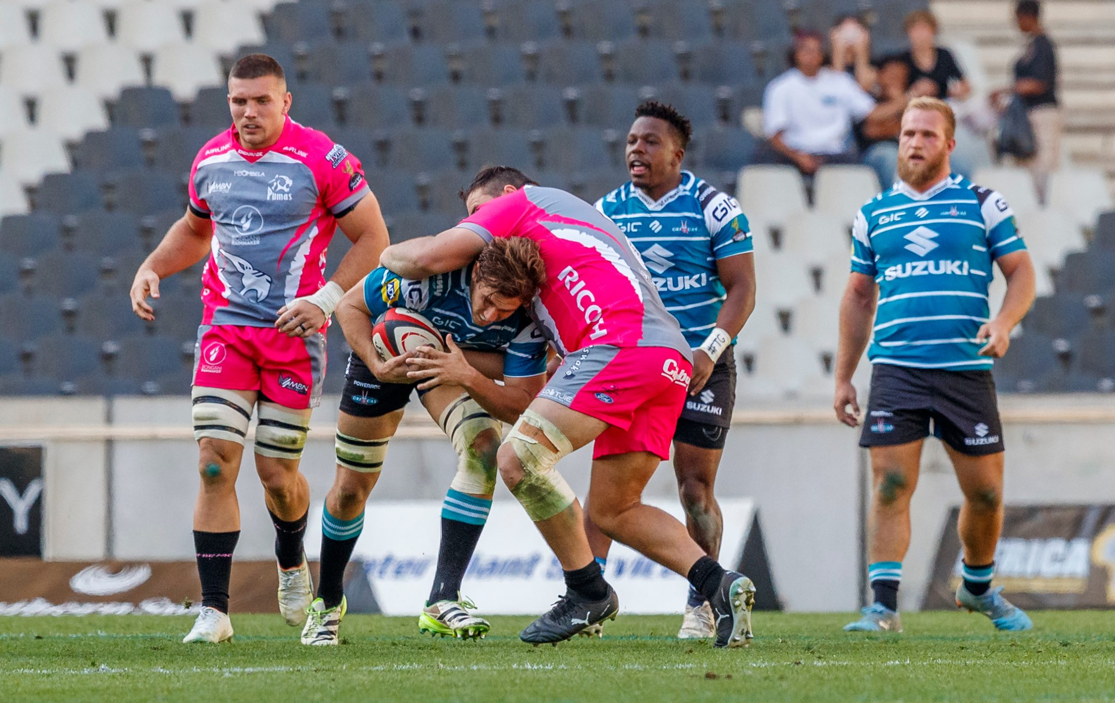 Pumas v Griquas, Currie Cup 2024 — match photography by Dirk Kotze