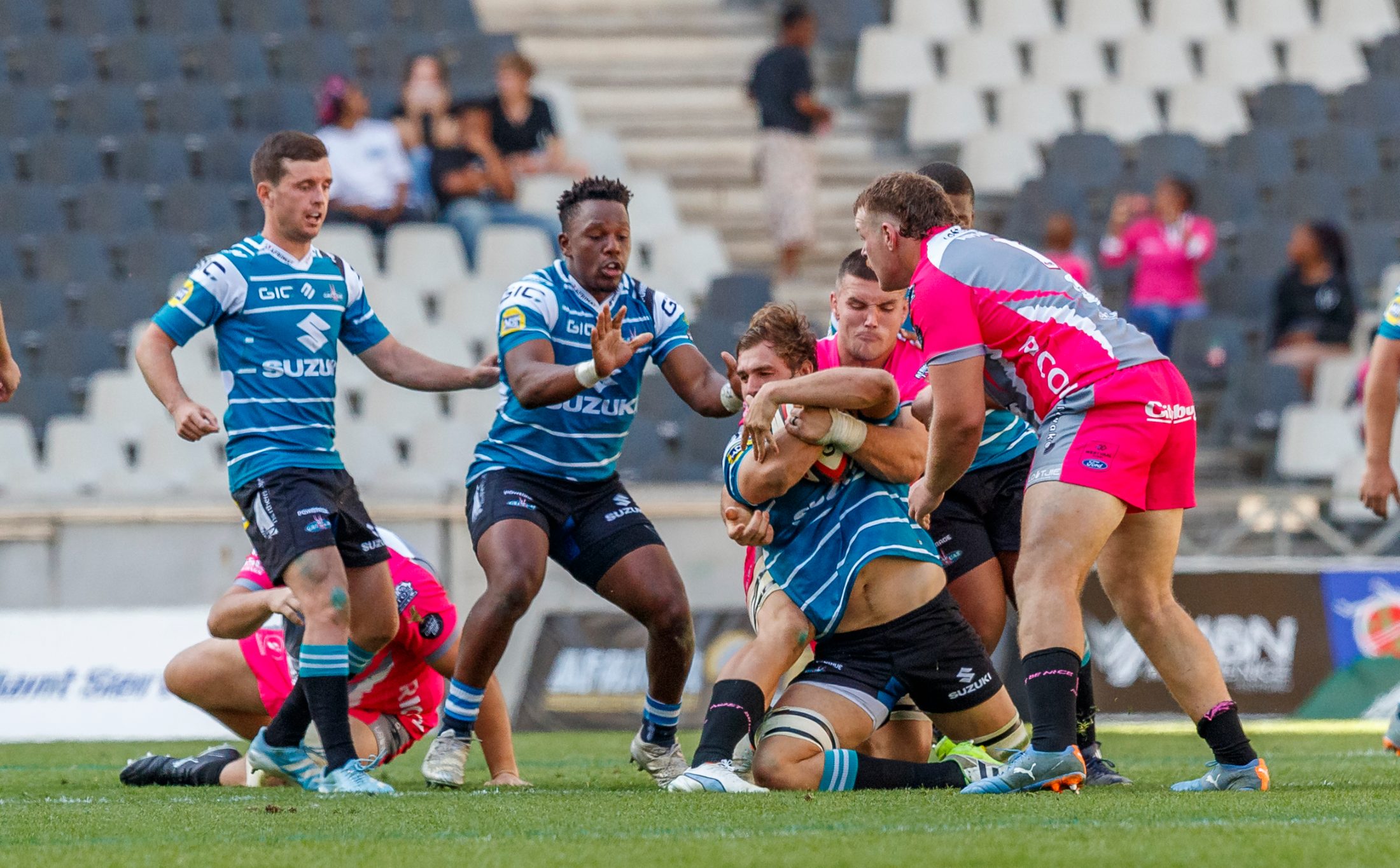 Pumas v Griquas, Currie Cup 2024 — match photography by Dirk Kotze