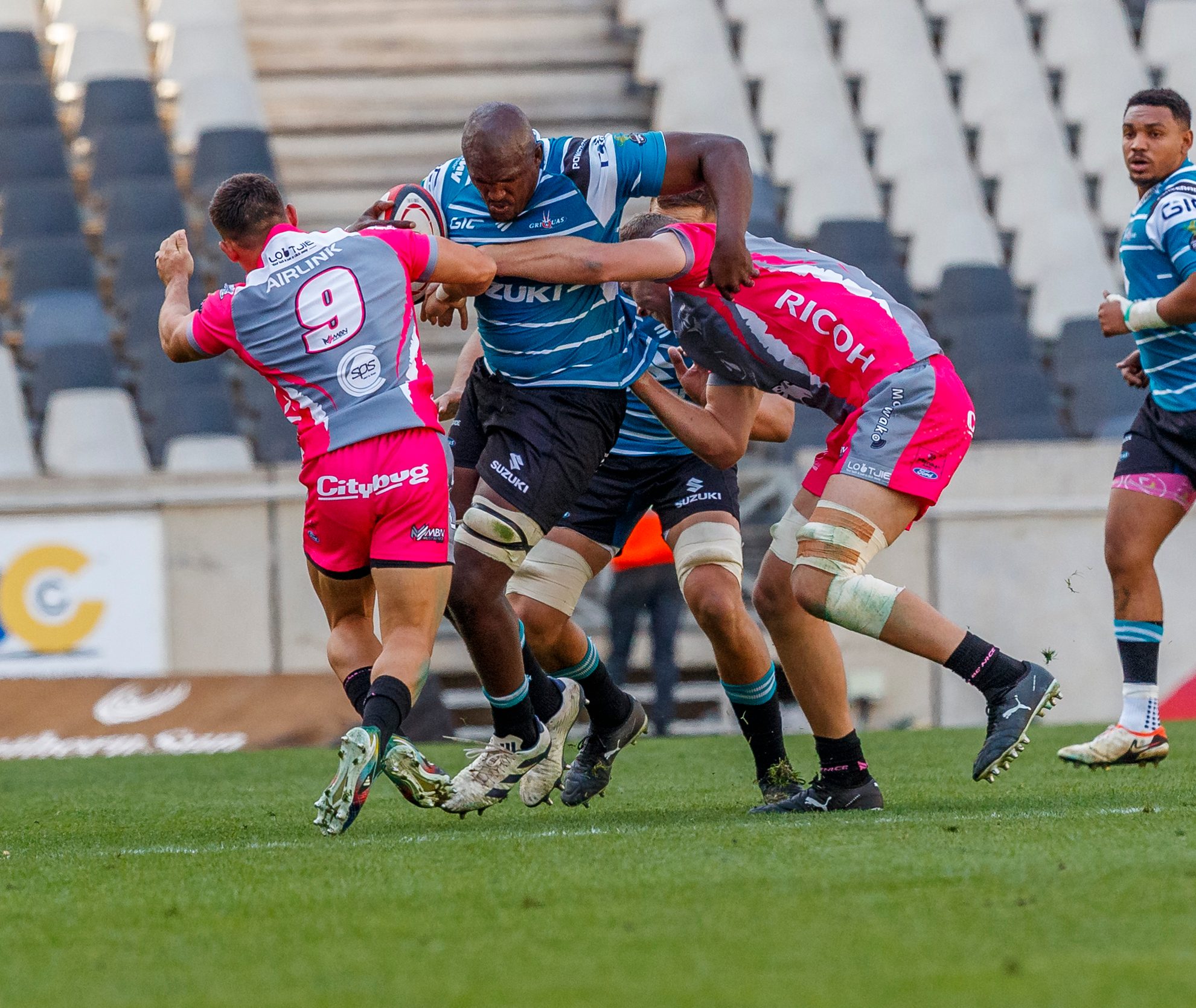 Pumas v Griquas, Currie Cup 2024 — match photography by Dirk Kotze