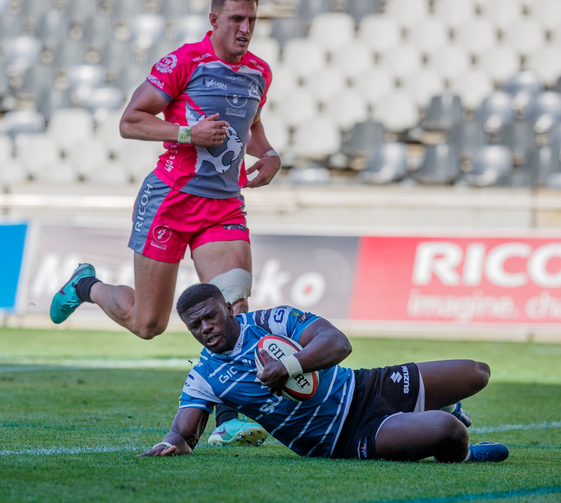 Pumas v Griquas, Currie Cup 2024 — match photography by Dirk Kotze