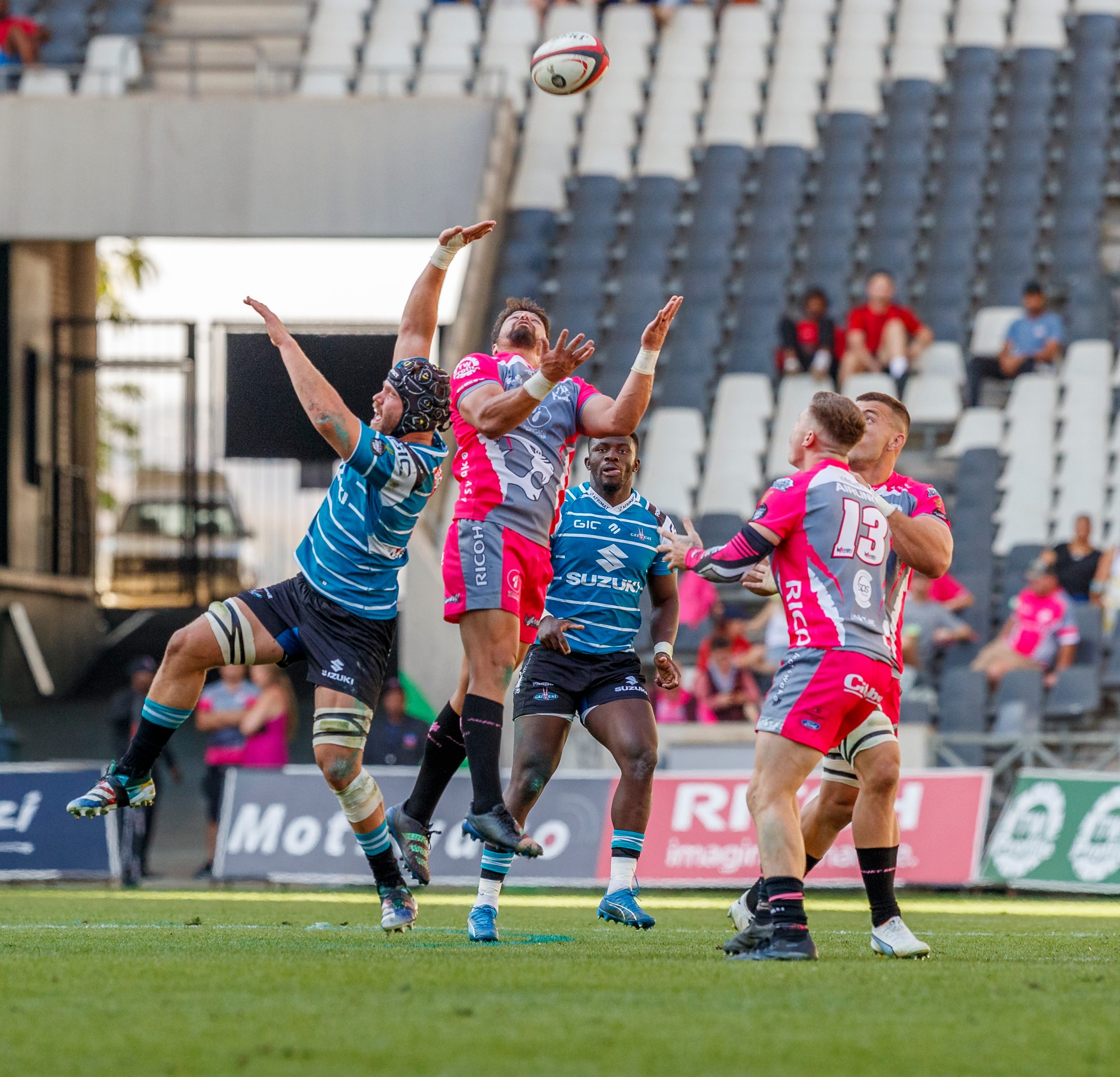 Pumas v Griquas, Currie Cup 2024 — match photography by Dirk Kotze