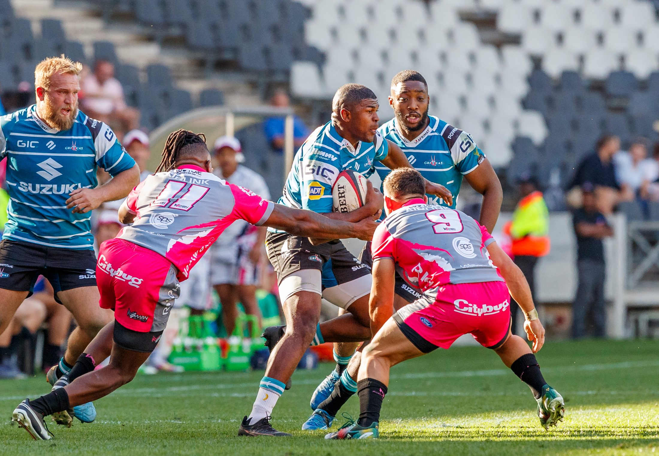 Pumas v Griquas, Currie Cup 2024 — match photography by Dirk Kotze