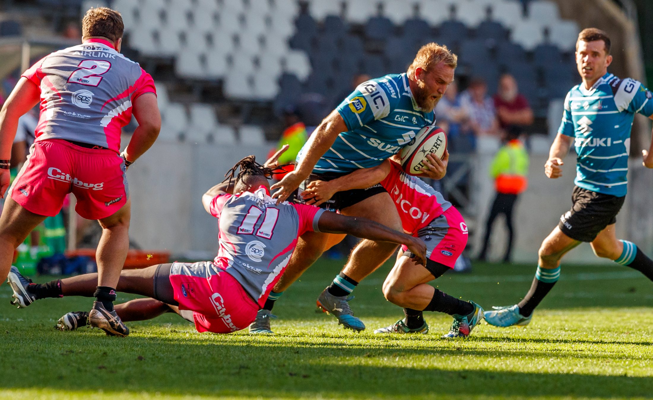 Pumas v Griquas, Currie Cup 2024 — match photography by Dirk Kotze