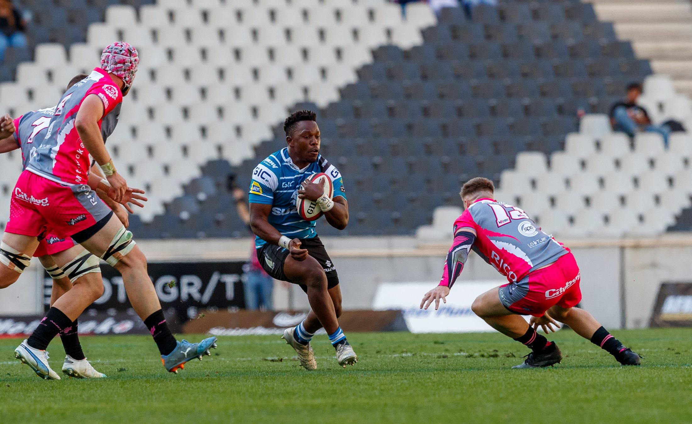 Pumas v Griquas, Currie Cup 2024 — match photography by Dirk Kotze