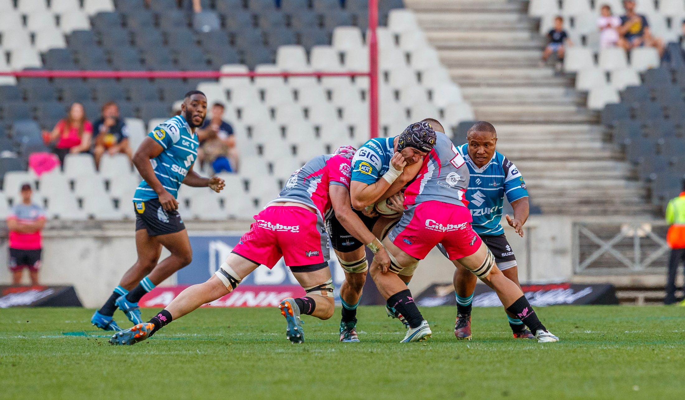 Pumas v Griquas, Currie Cup 2024 — match photography by Dirk Kotze