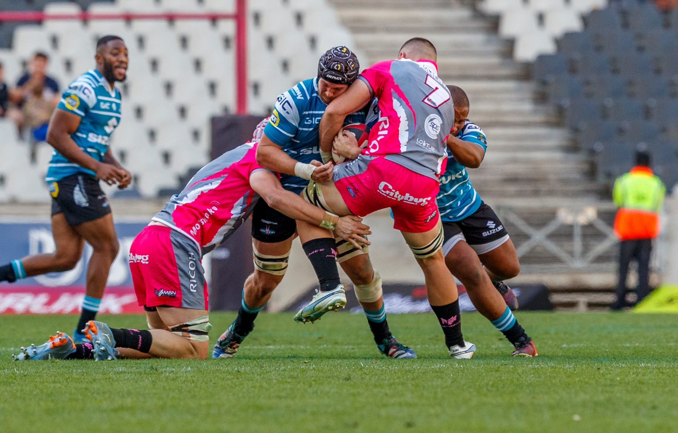 Pumas v Griquas, Currie Cup 2024 — match photography by Dirk Kotze