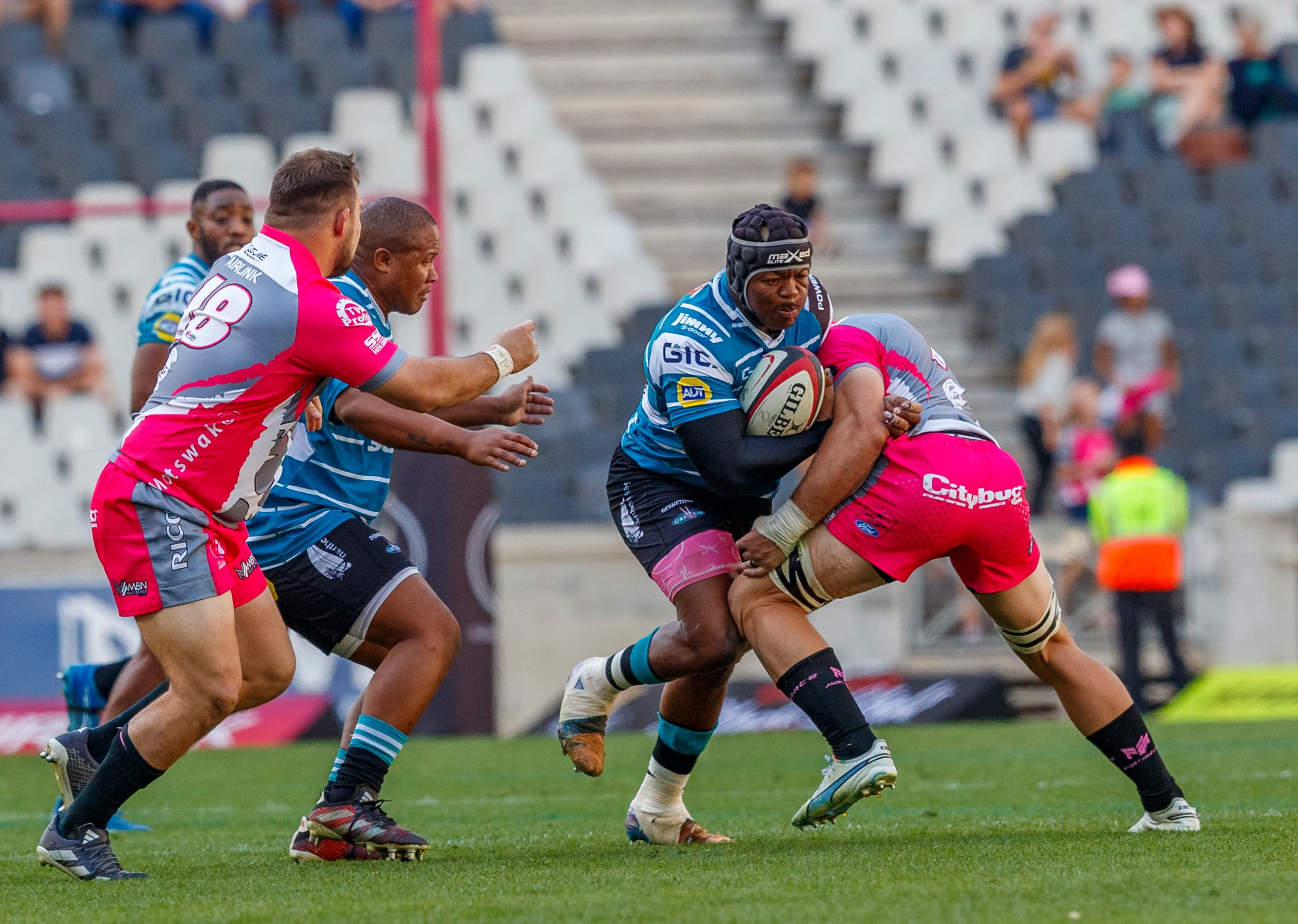 Pumas v Griquas, Currie Cup 2024 — match photography by Dirk Kotze