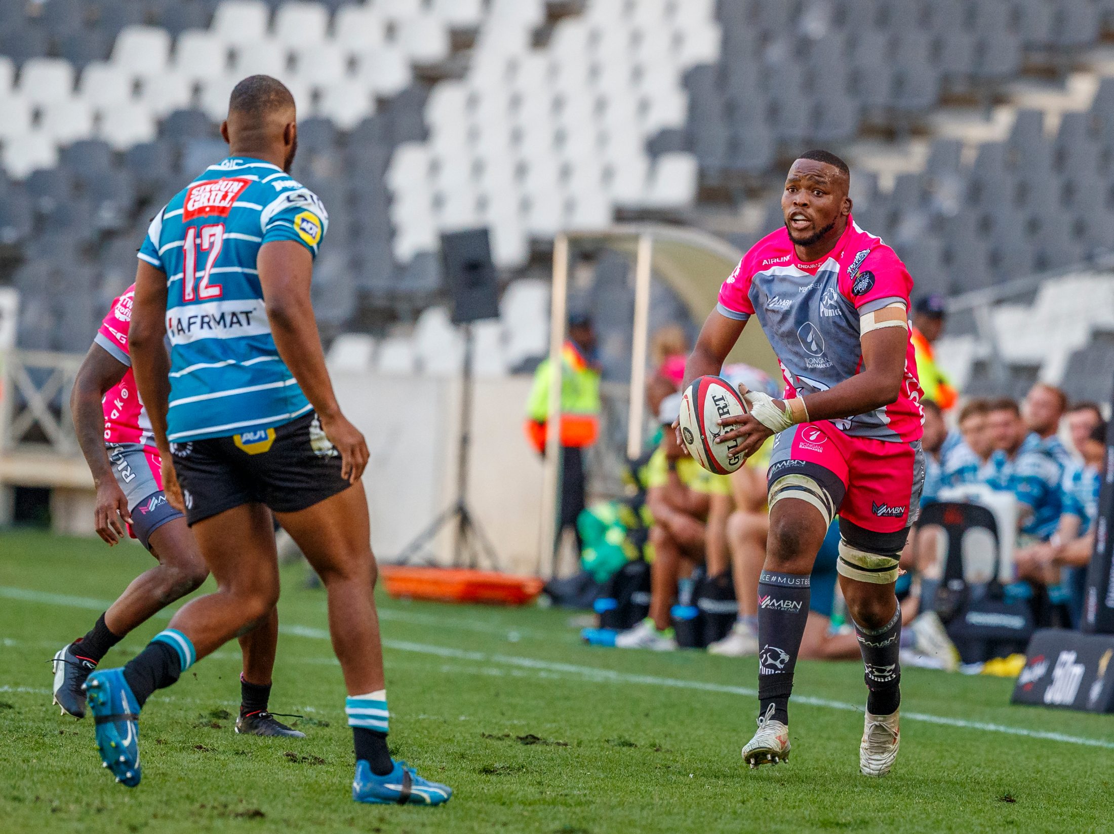Pumas v Griquas, Currie Cup 2024 — match photography by Dirk Kotze
