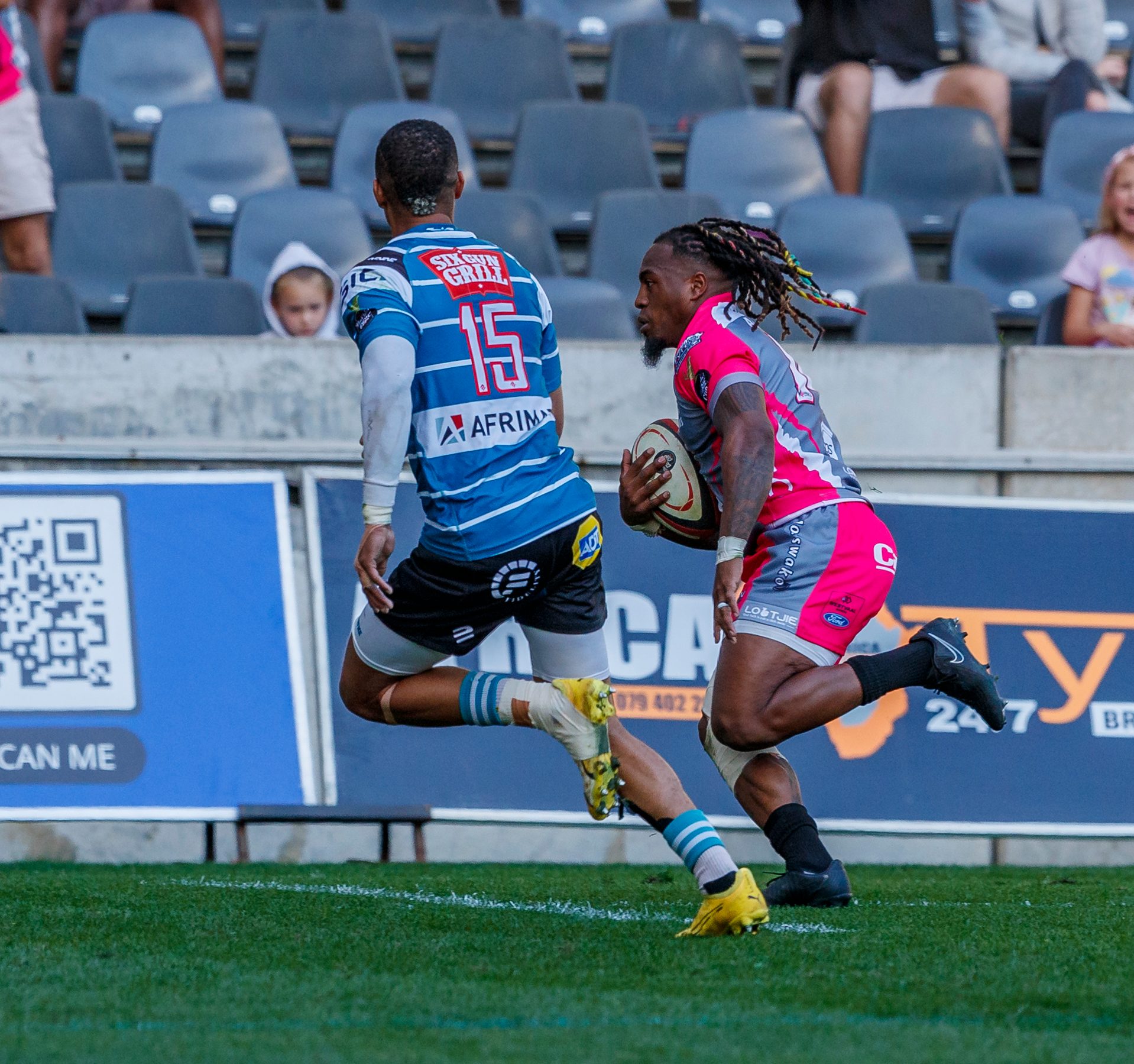 Pumas v Griquas, Currie Cup 2024 — match photography by Dirk Kotze