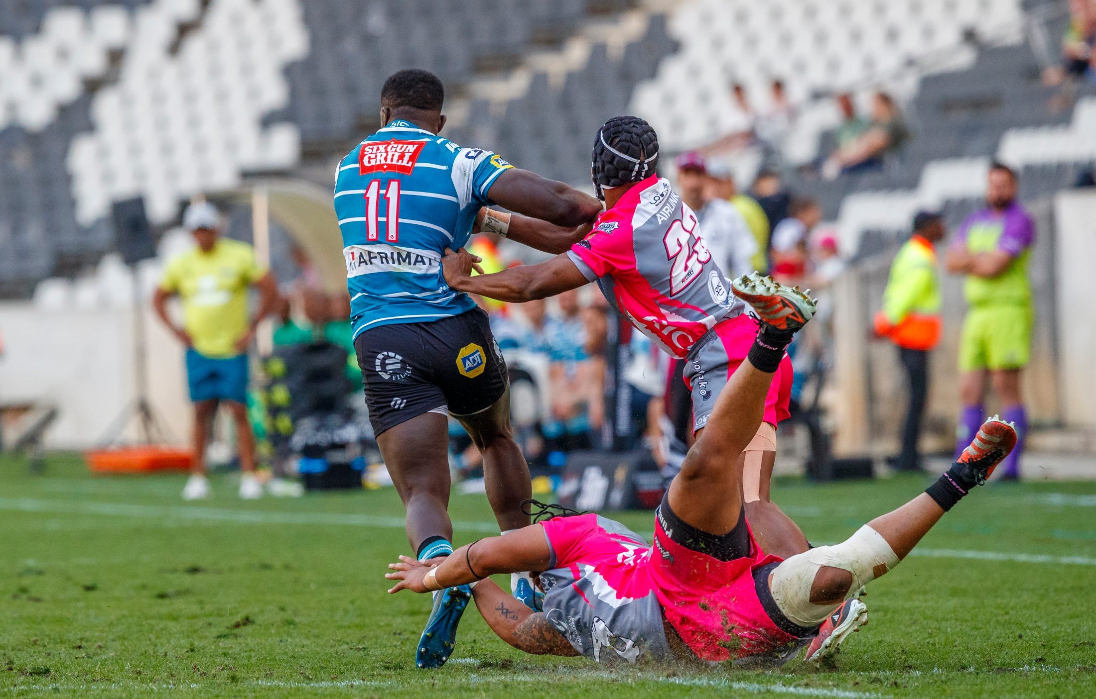 Pumas v Griquas, Currie Cup 2024 — match photography by Dirk Kotze