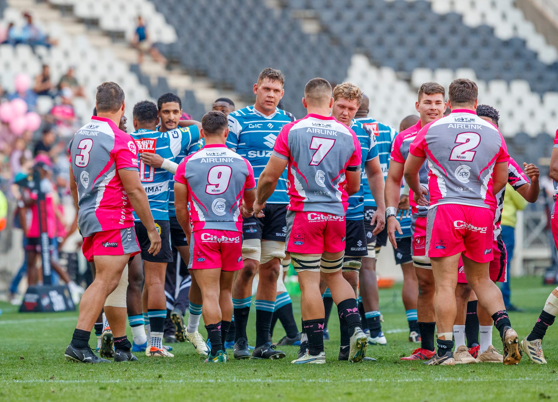 Pumas v Griquas, Currie Cup 2024 — match photography by Dirk Kotze