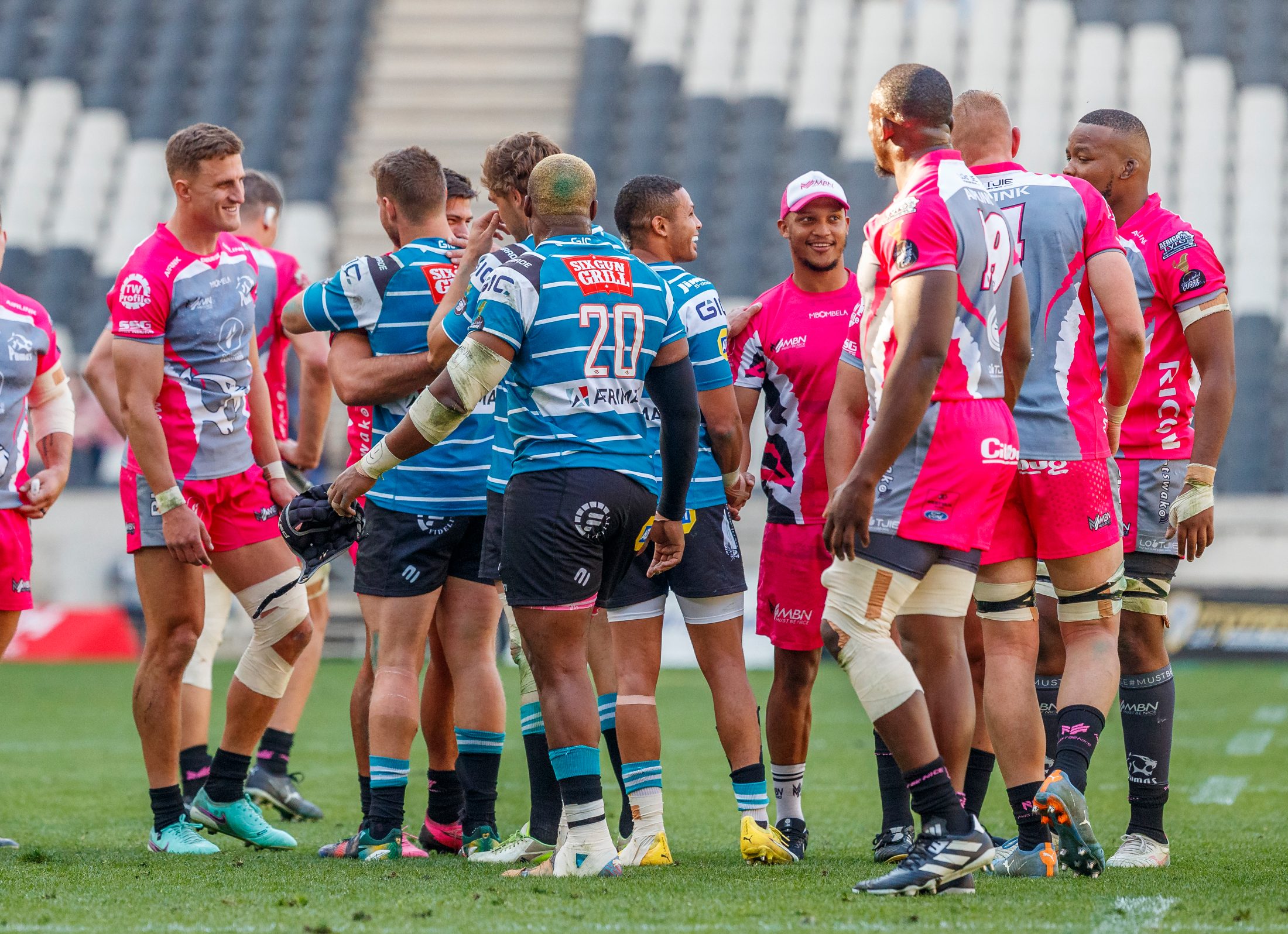 Pumas v Griquas, Currie Cup 2024 — match photography by Dirk Kotze
