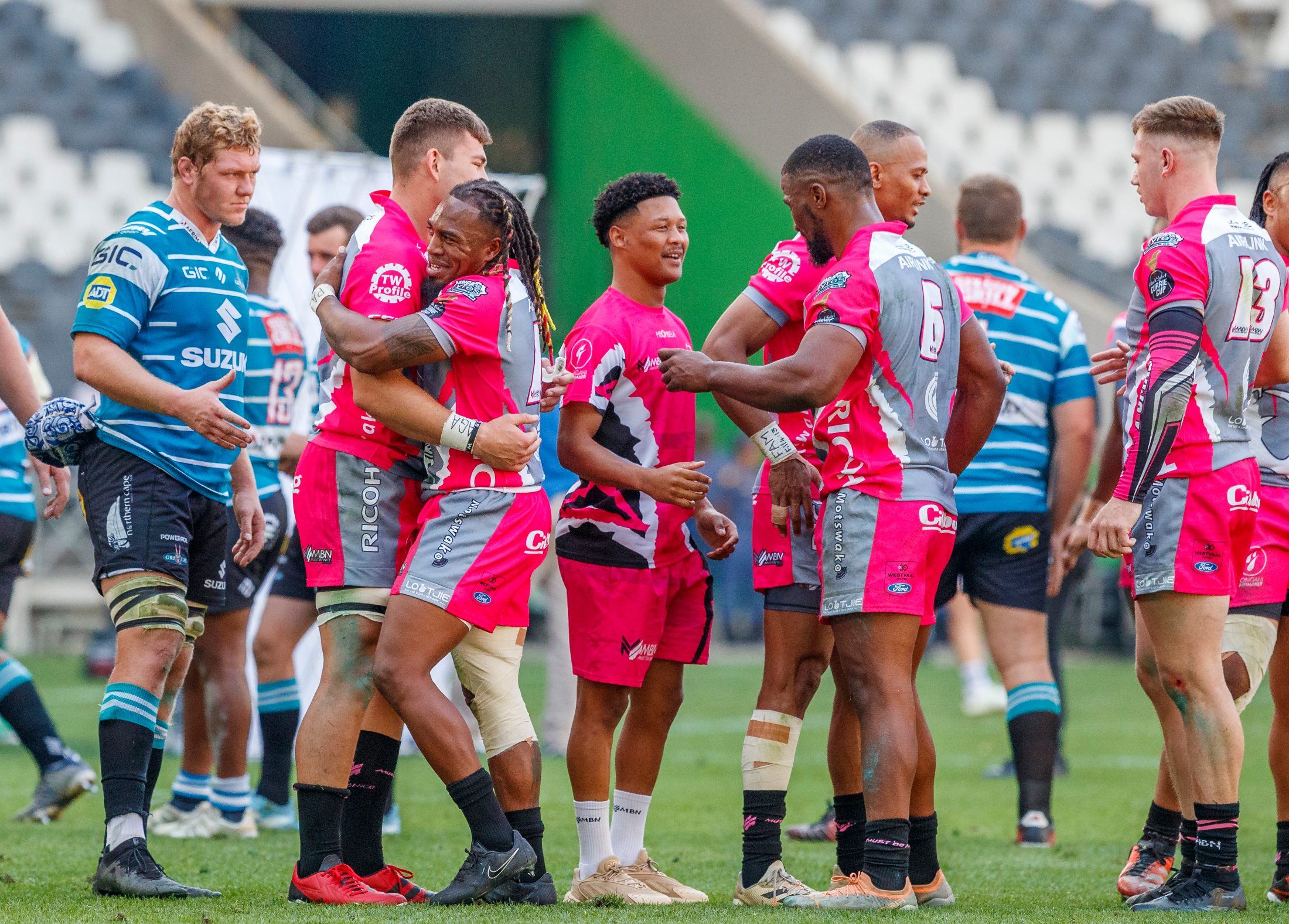 Pumas v Griquas, Currie Cup 2024 — match photography by Dirk Kotze