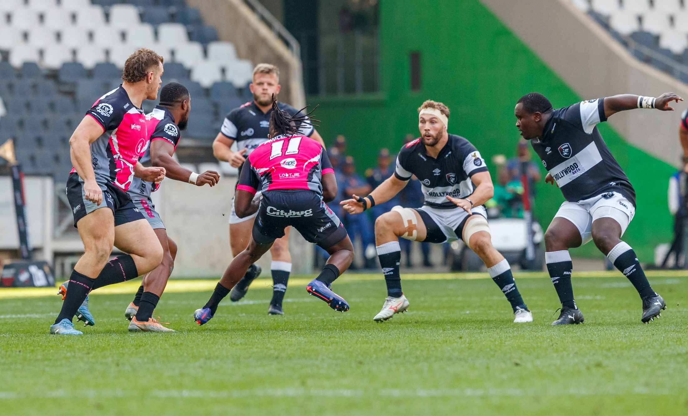 Pumas v Sharks, Currie Cup 2024 — match photography by Dirk Kotze