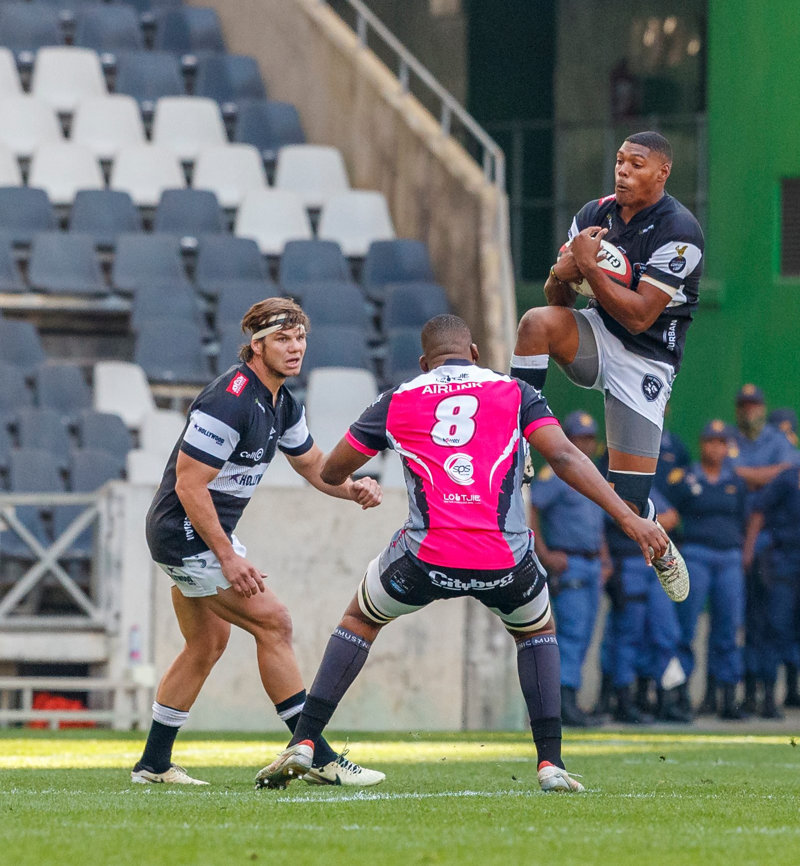 Pumas v Sharks, Currie Cup 2024 — match photography by Dirk Kotze