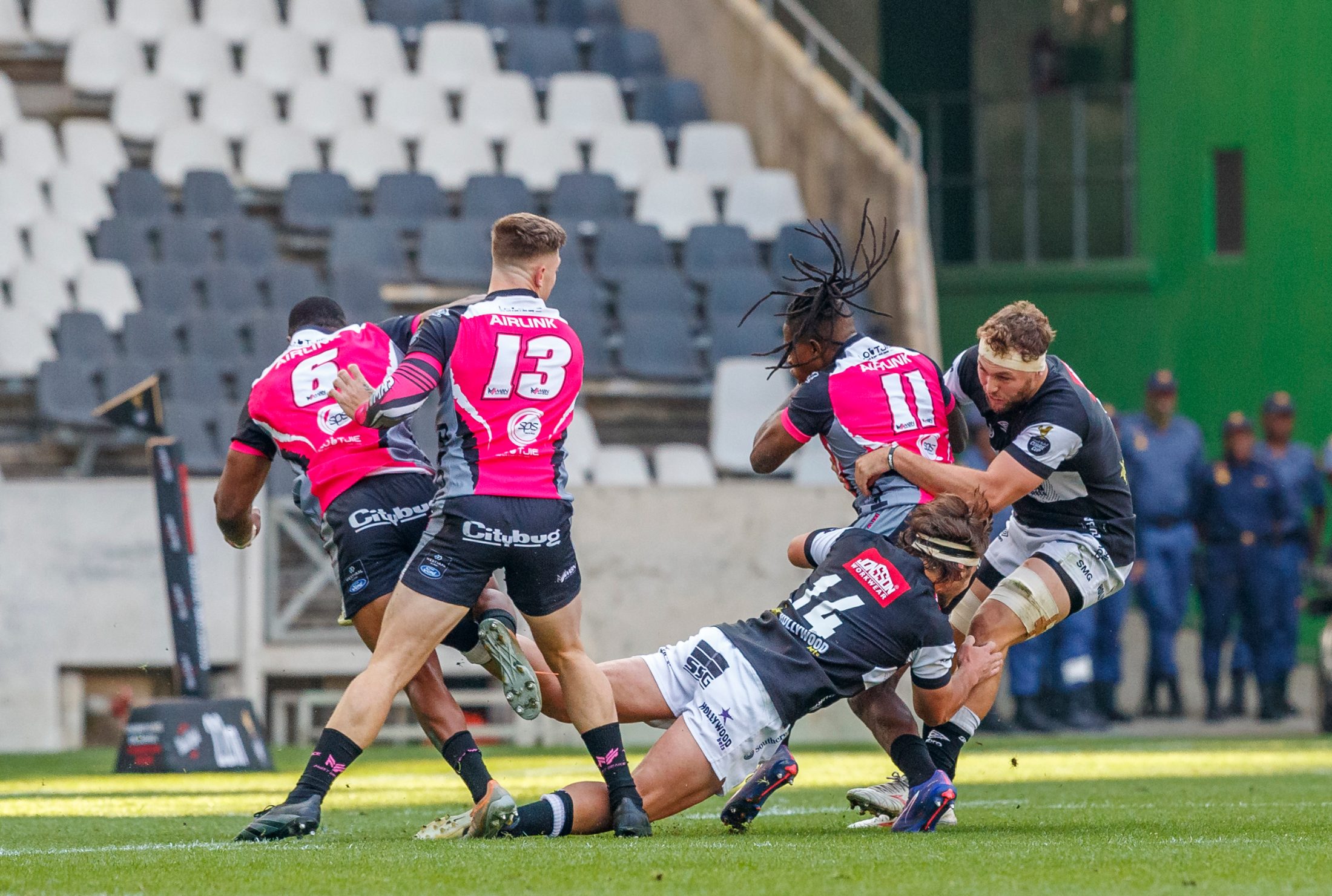 Pumas v Sharks, Currie Cup 2024 — match photography by Dirk Kotze