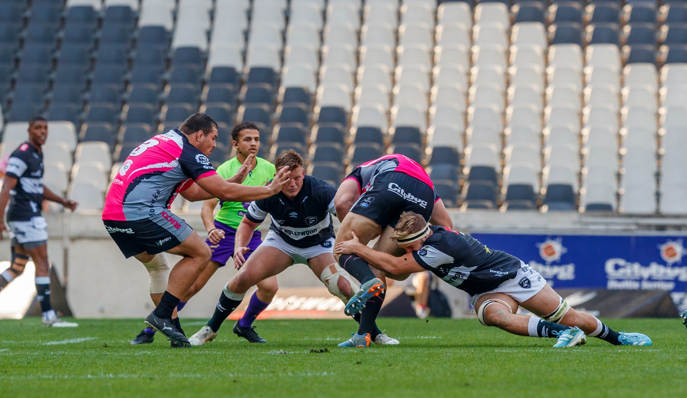 Pumas v Sharks, Currie Cup 2024 — match photography by Dirk Kotze